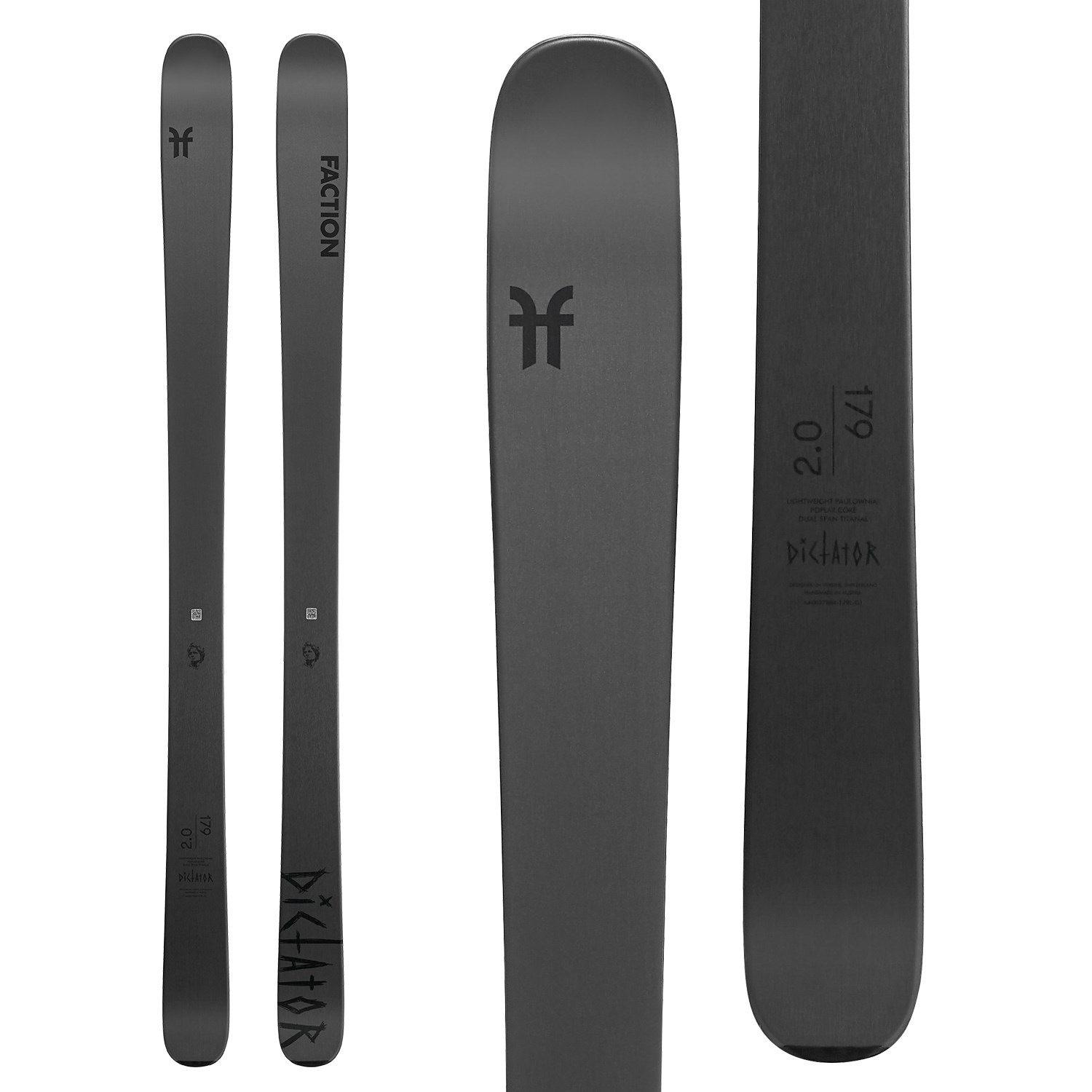 Faction Dictator 2.0 Skis 2020 | evo