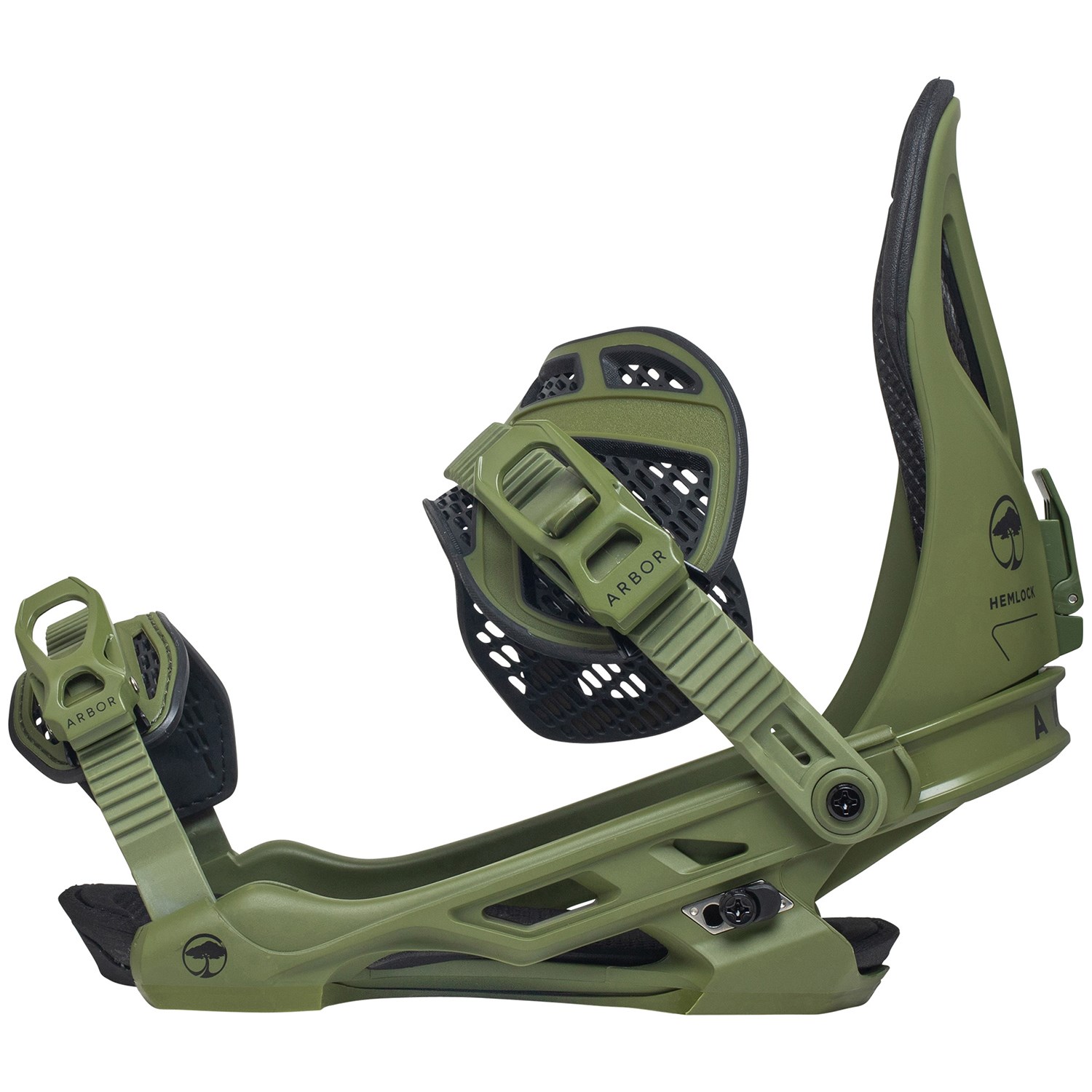 arbor hemlock snowboard bindings