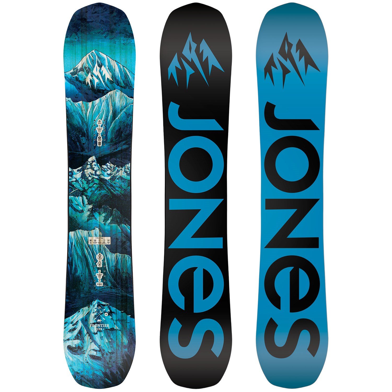 Jones Frontier Herren Snowboard All Mountain FreerideWide 2020 NEU 