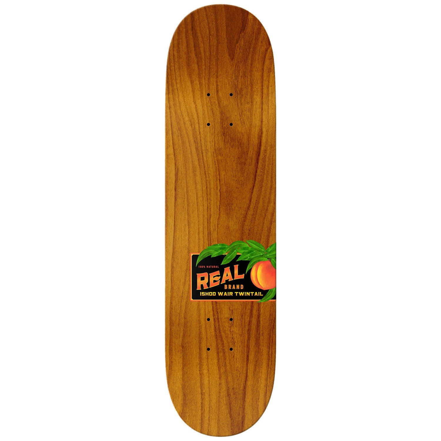 Real Ishod Just Peachy Twin Tail 8.3 Skateboard Deck | evo