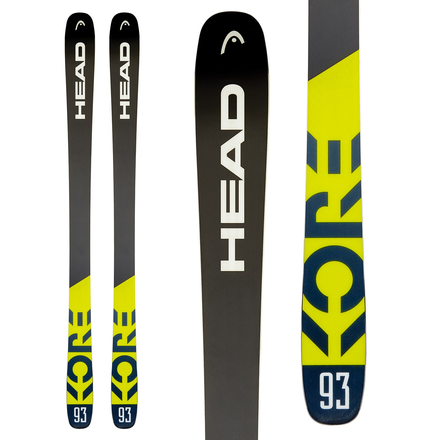 HEAD Kore 93 Women's Skis Black/blue 171cm for sale online 