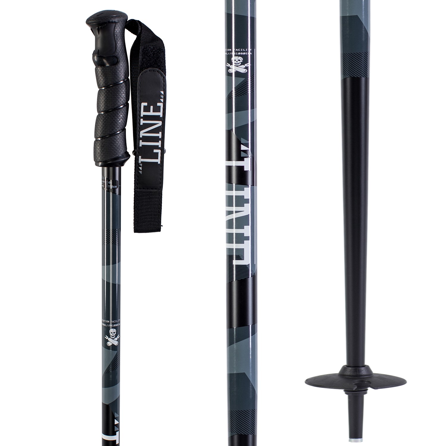 Hallo presentatie muur Line Skis Grip Stick Ski Poles 2020 | evo