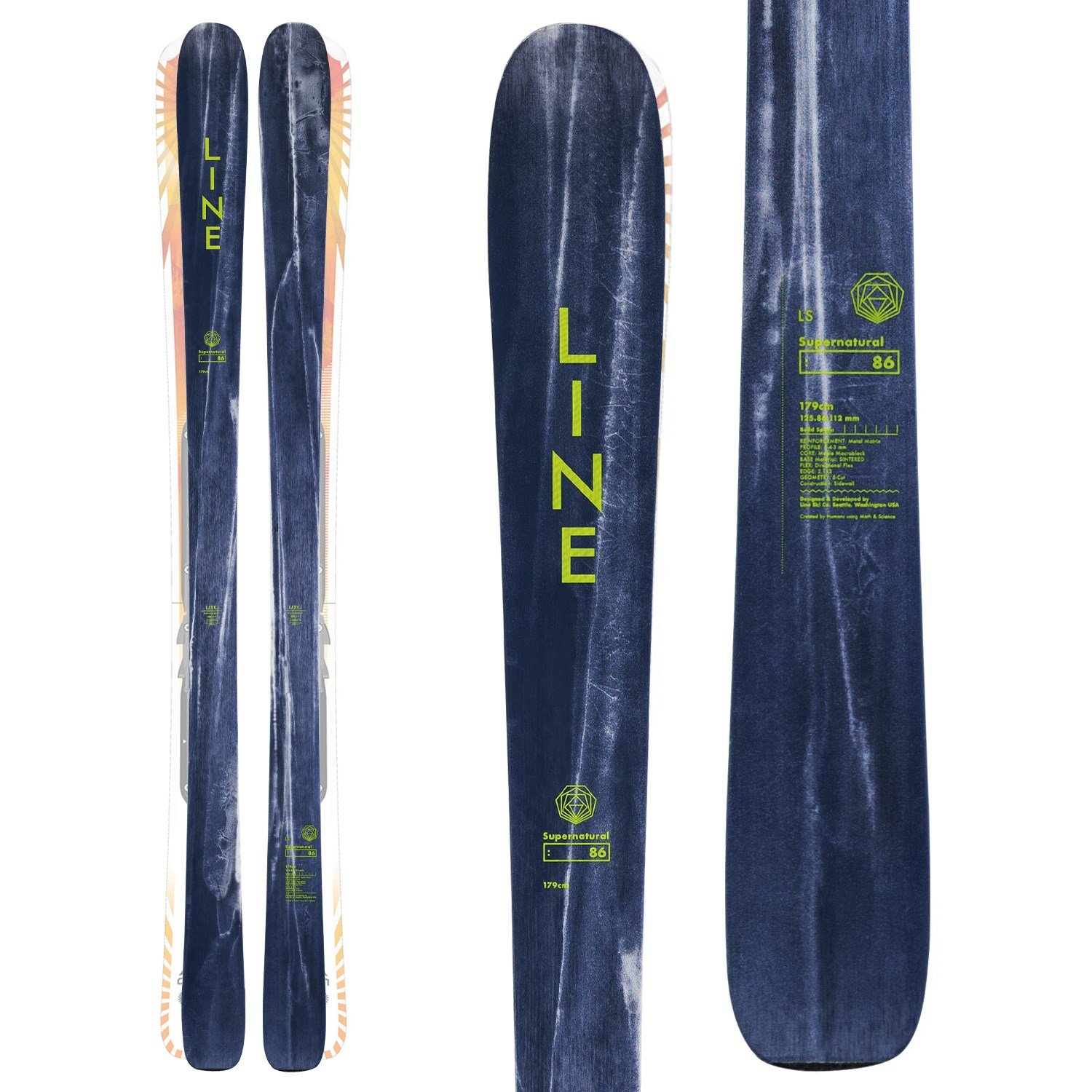 2020 Line Supernatural 92 Skis 