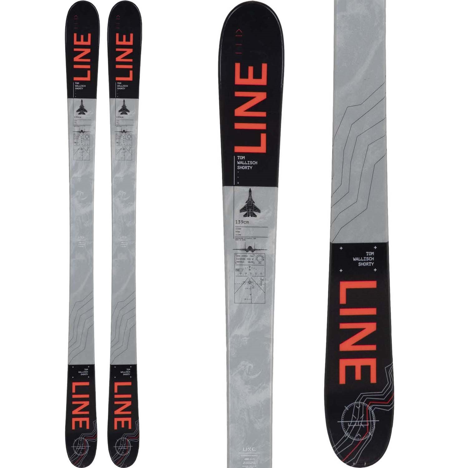 Line Skis Tom Wallisch Shorty Skis - Boys' 2020 | evo