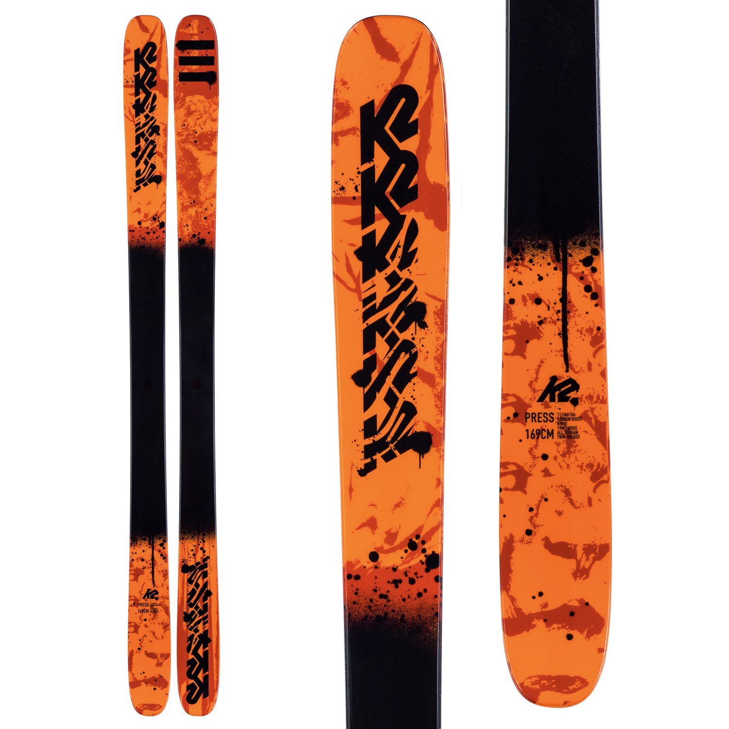 roestvrij zacht Reizen K2 Press Skis 2020 | evo