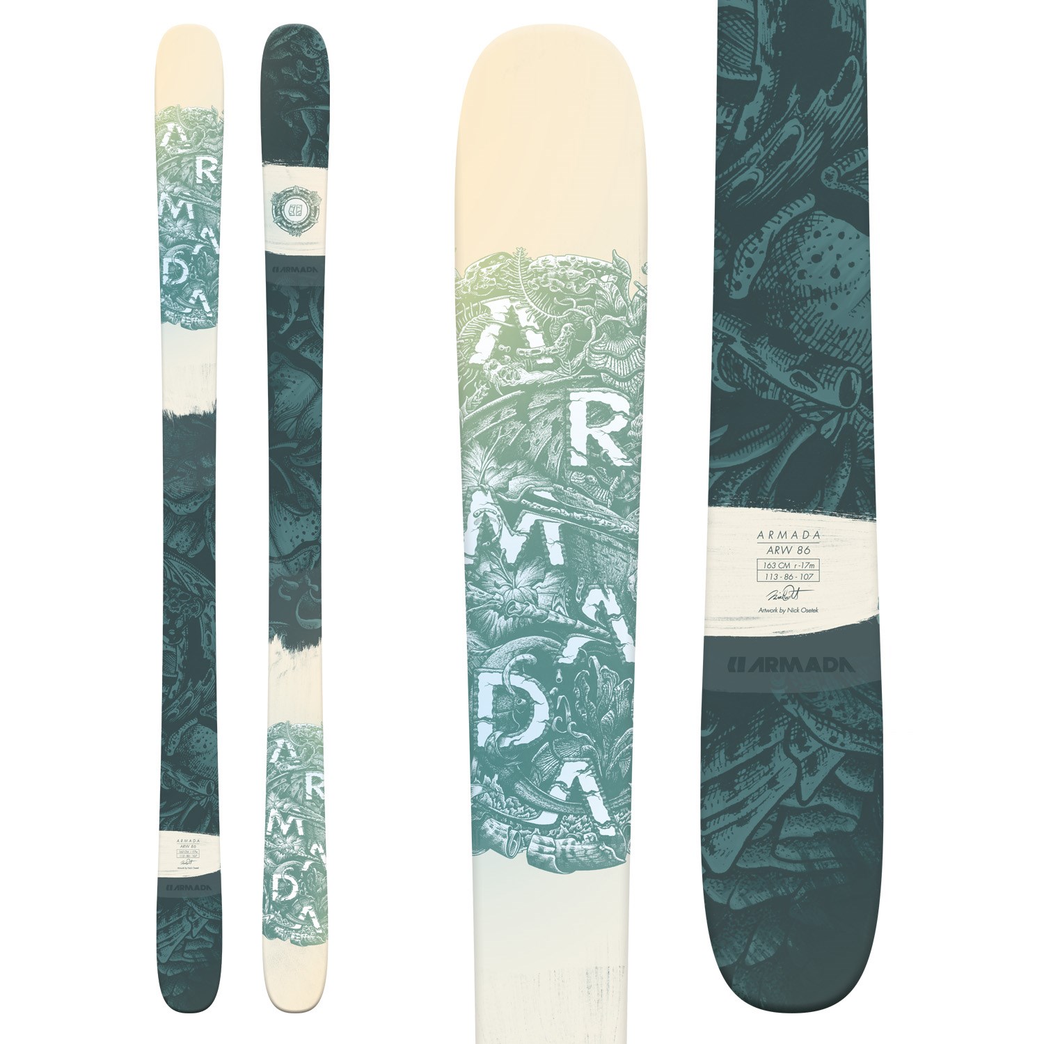 Armada ARW 86 Skis Women s 2020 evo