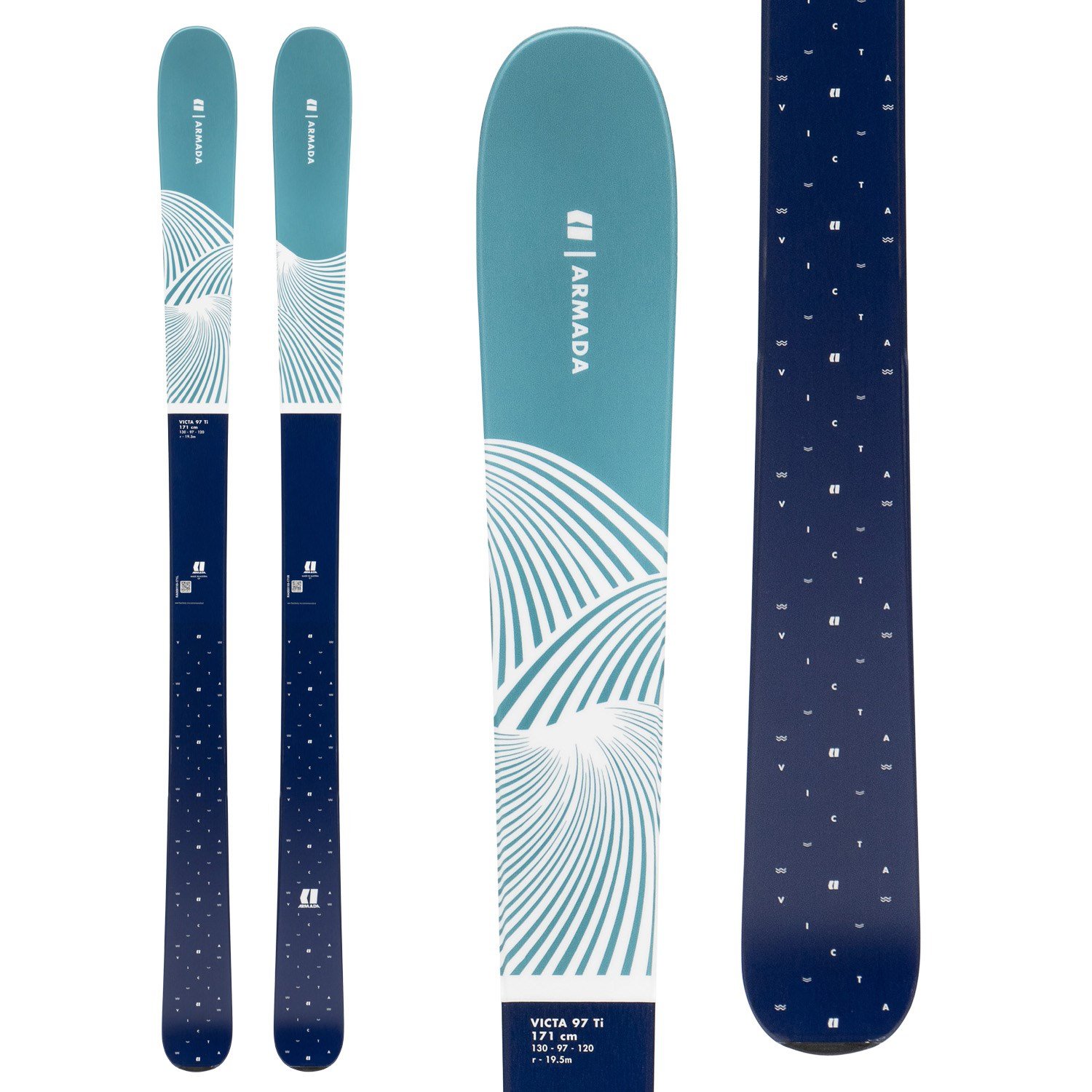 Armada Victa 97 Ti Skis Women s 2020 evo