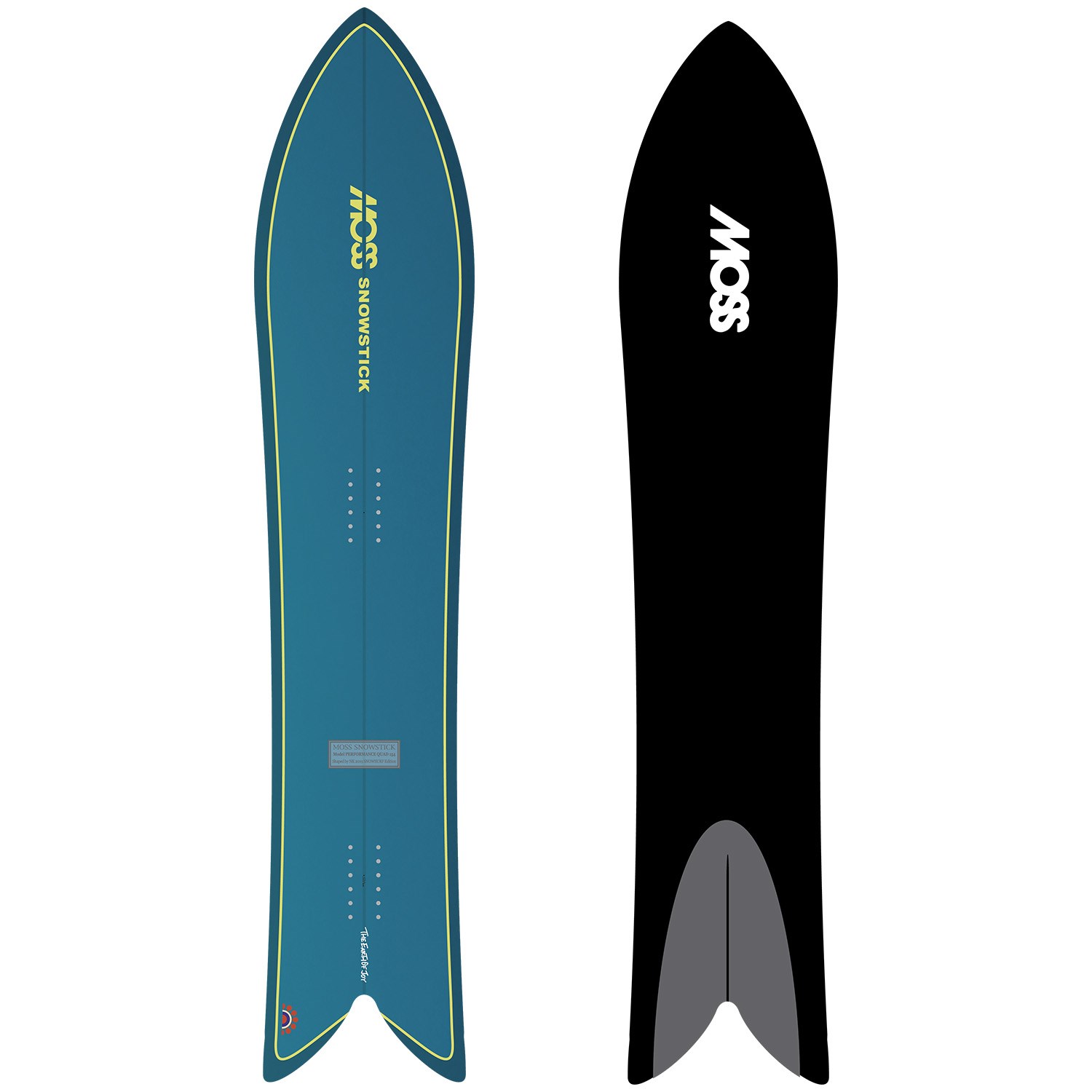 Moss Snowstick Performance Quad 54 Snowboard 2020 | evo