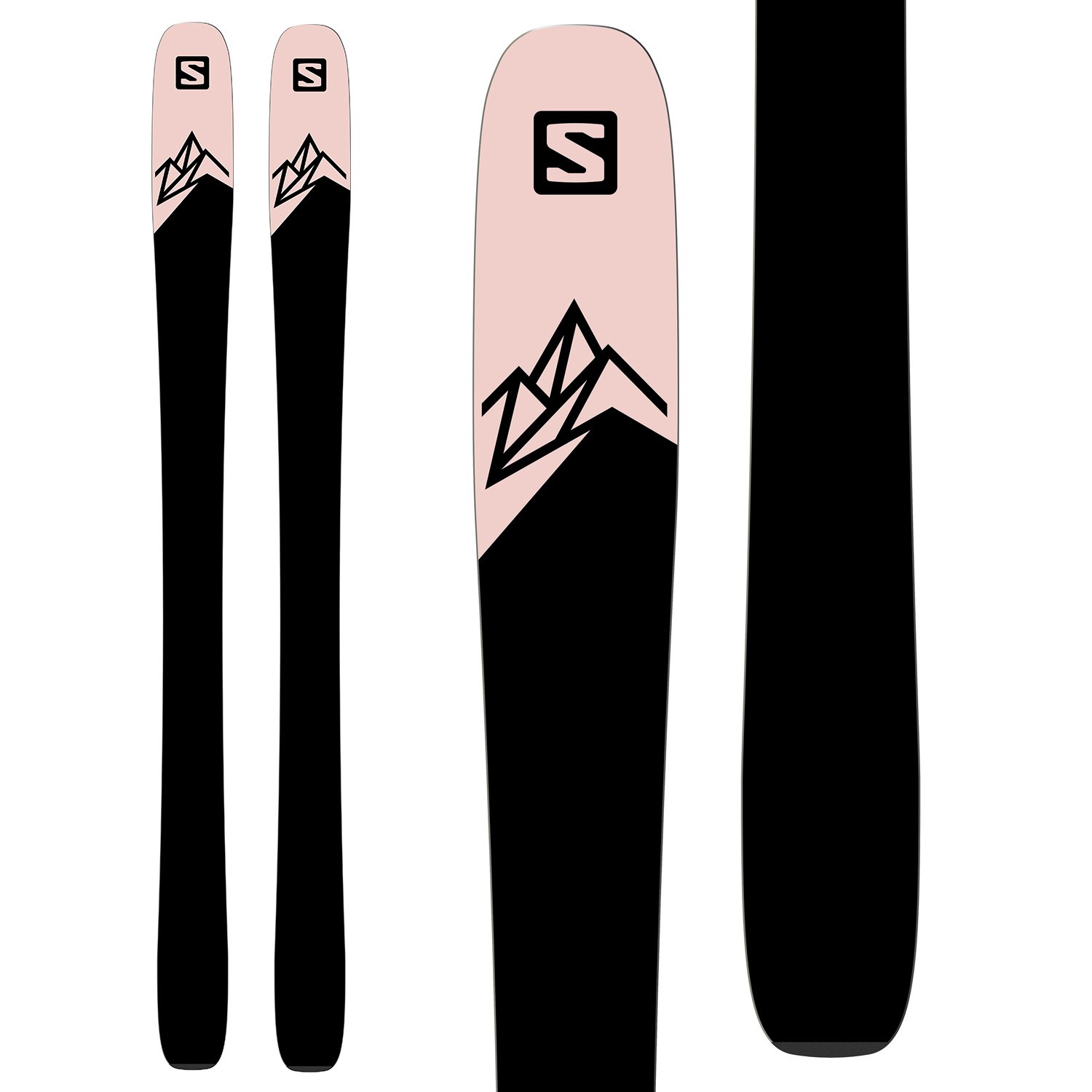 salomon qst lumen 99 women's skis