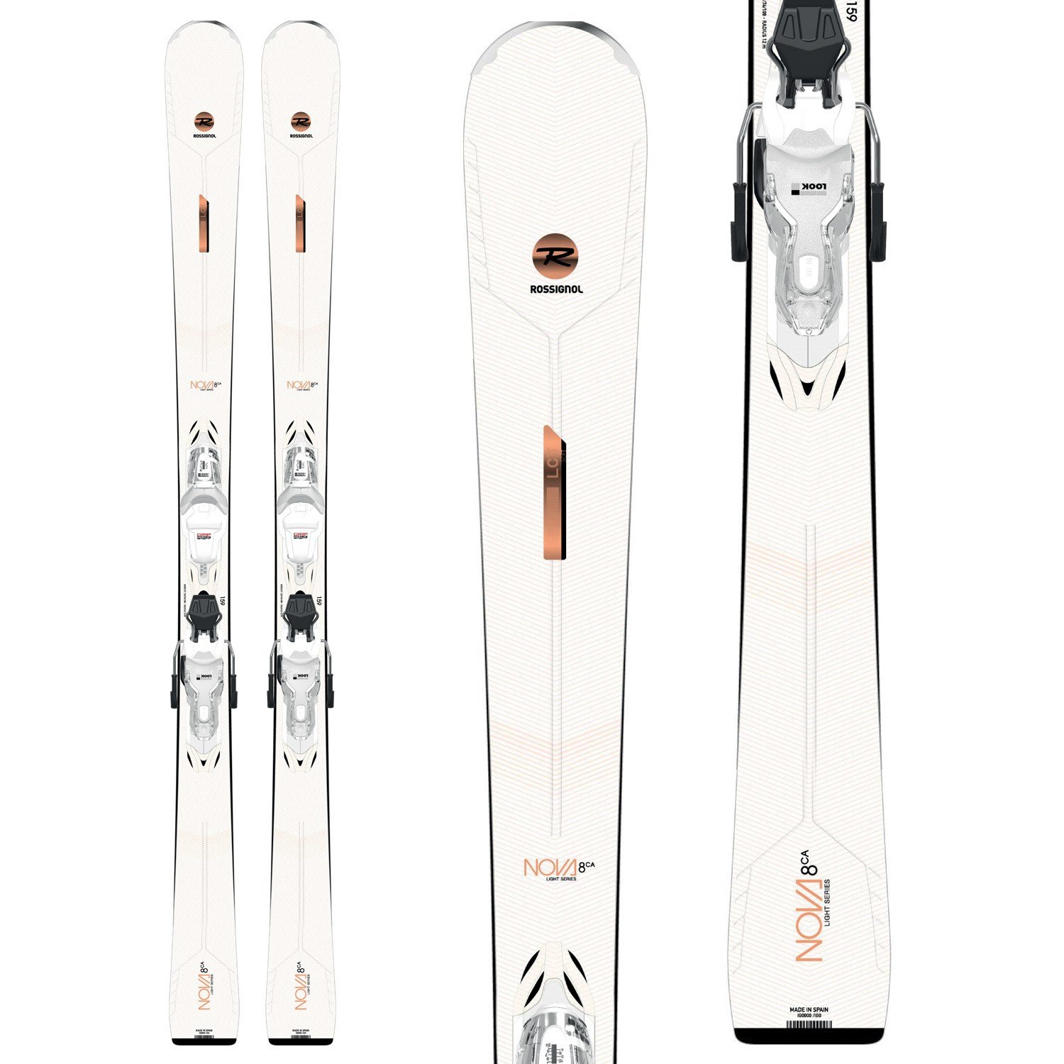 Rossignol Nova 8 Ca 2021 Women's Skis Xpress W 11 GW Bindings 