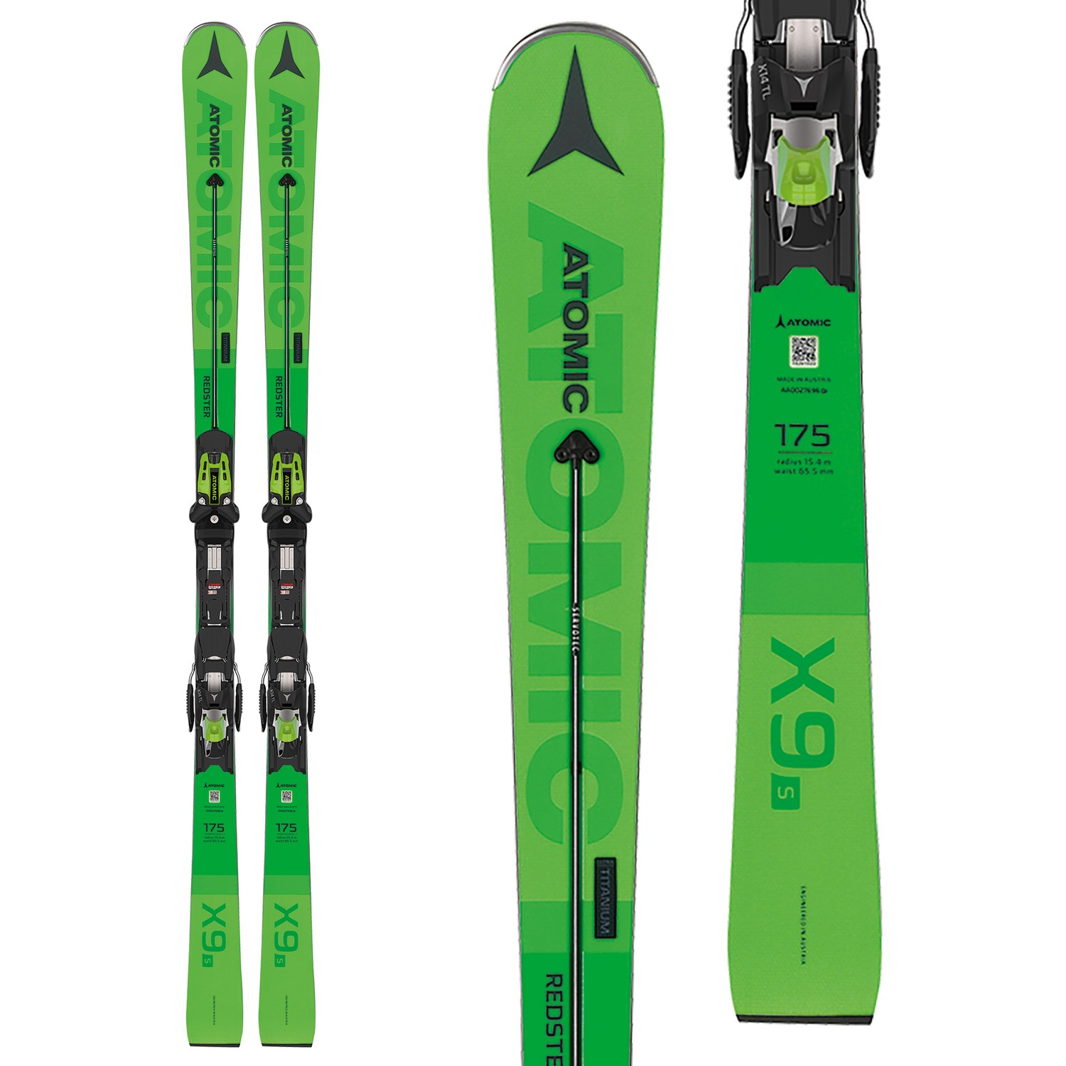 Atomic X9 S Skis + X 14 TL RS GW Bindings 2020 evo
