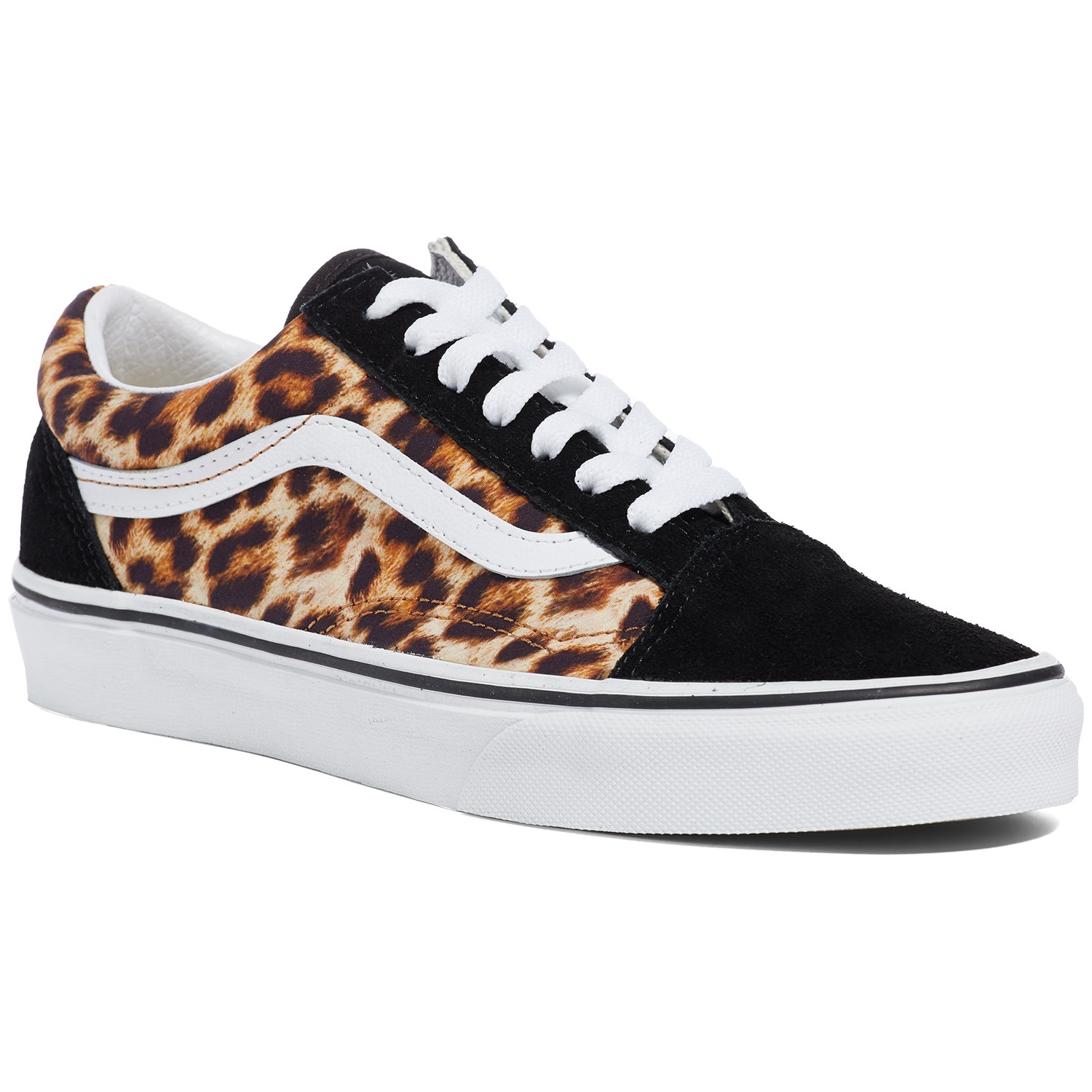 leopard vans old skool shoes