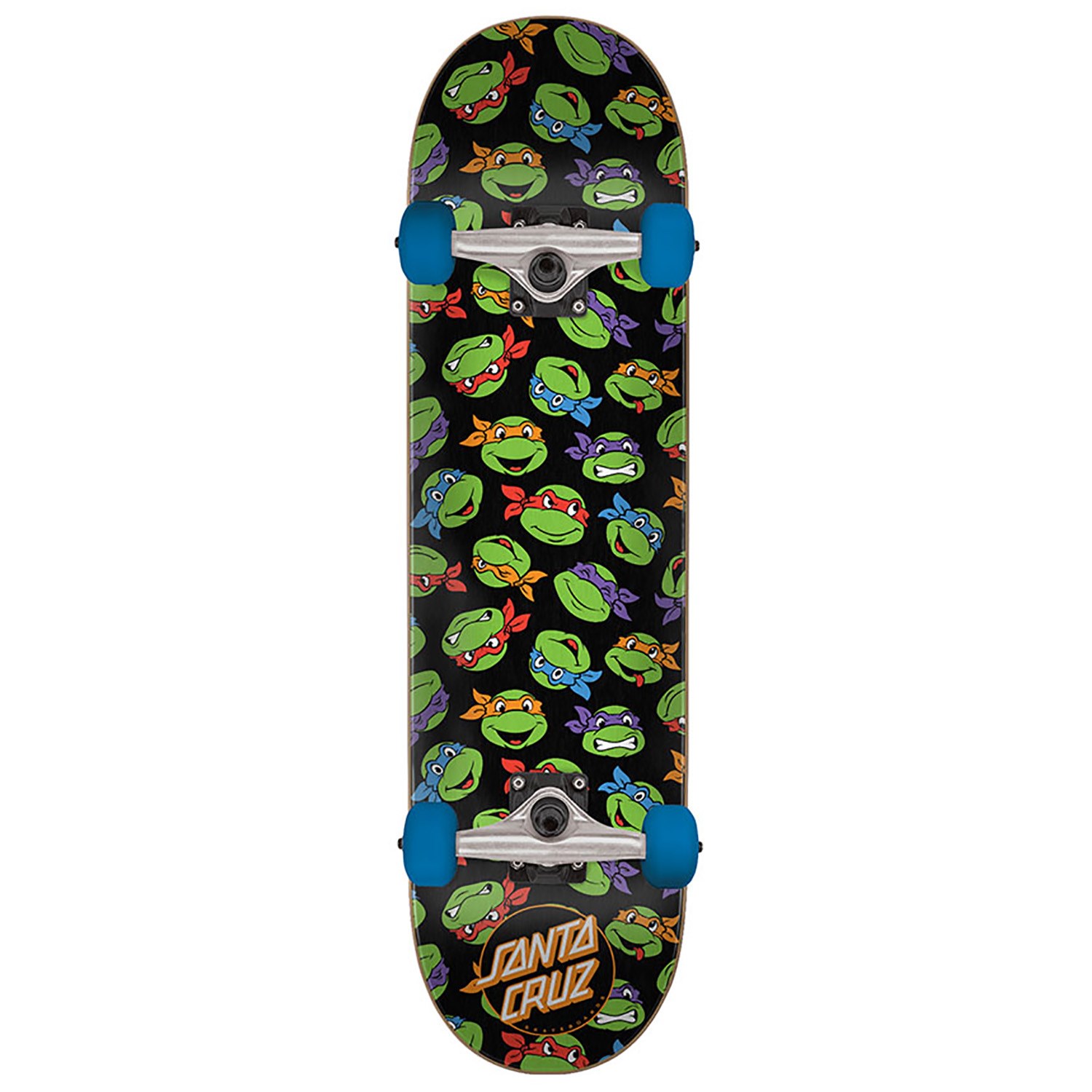 Santa Cruz TMNT Allover Turtle 8.0 Skateboard Complete | evo Canada