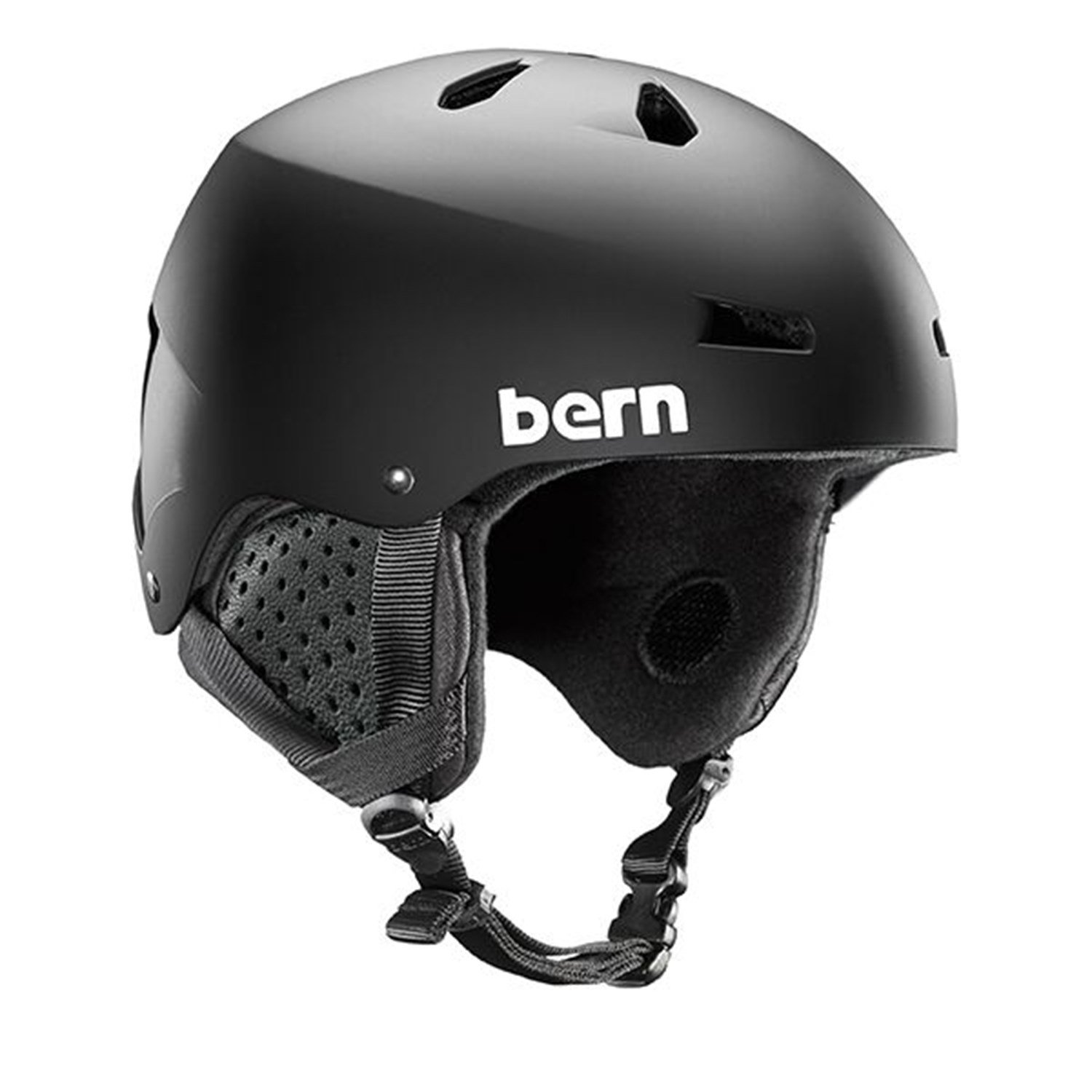 Bern Team Macon Snow Helmet in Matte Black L 