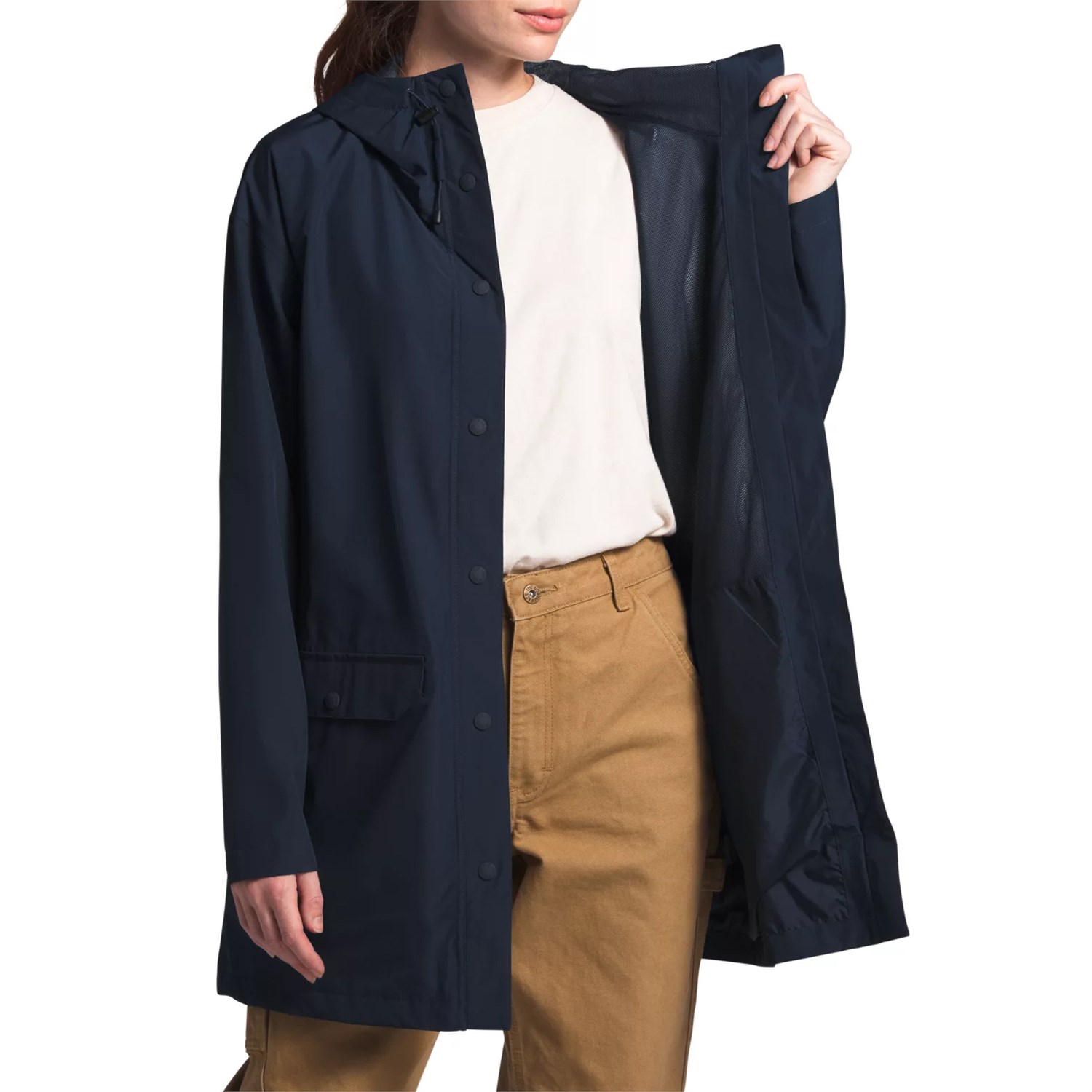 the north face woodmont rain jacket