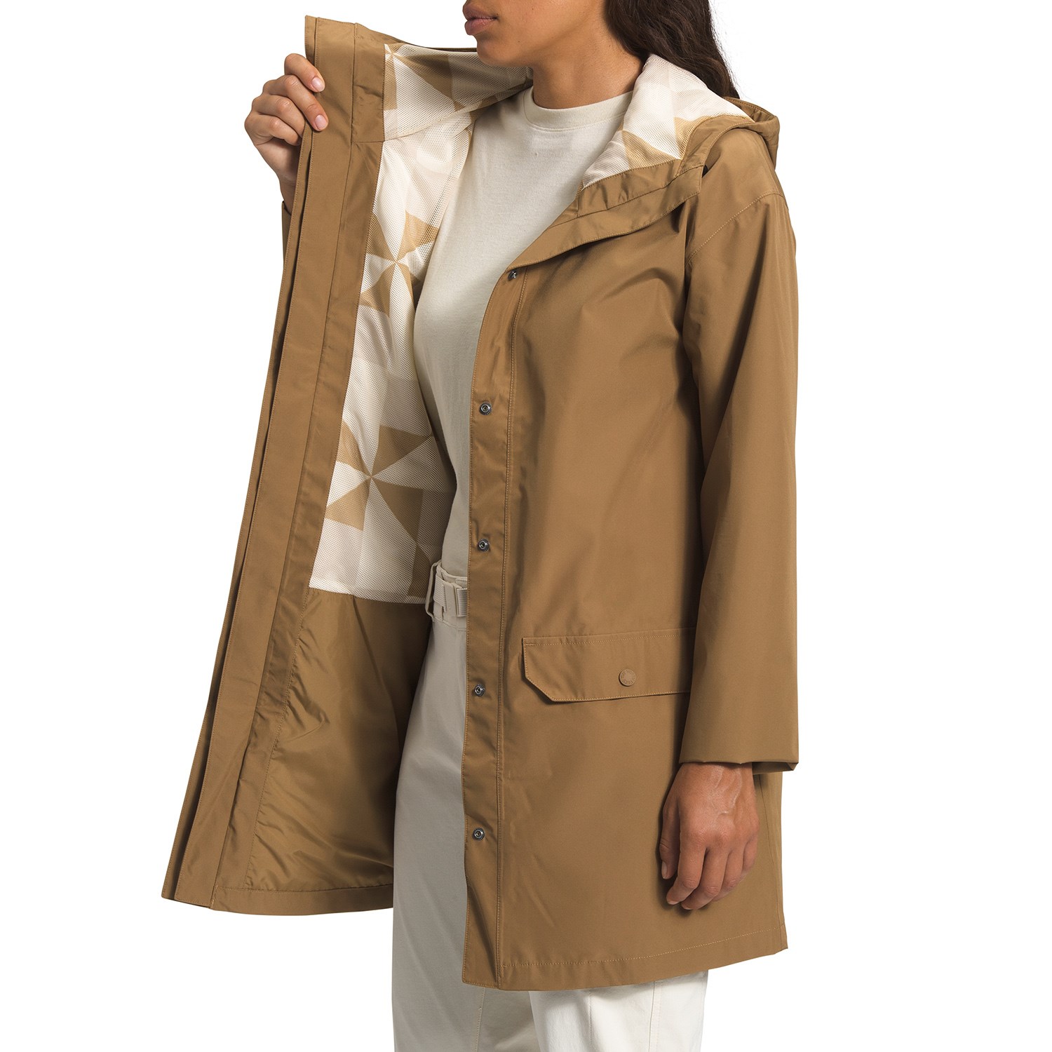 the north face women's woodmont rain jacket