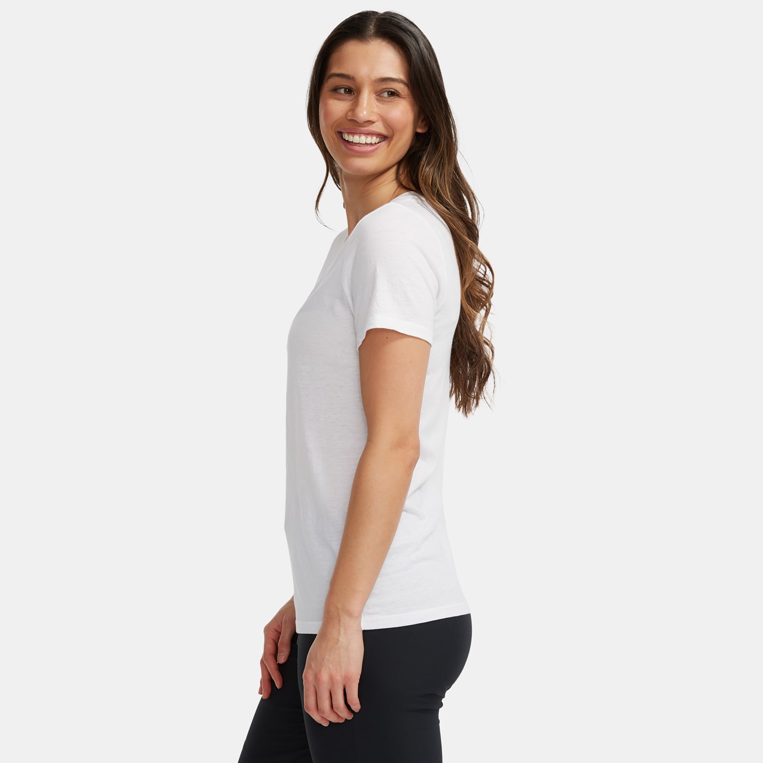 Women's New Era White/Heathered Black Colorado Rockies Colorblock V-Neck T- Shirt