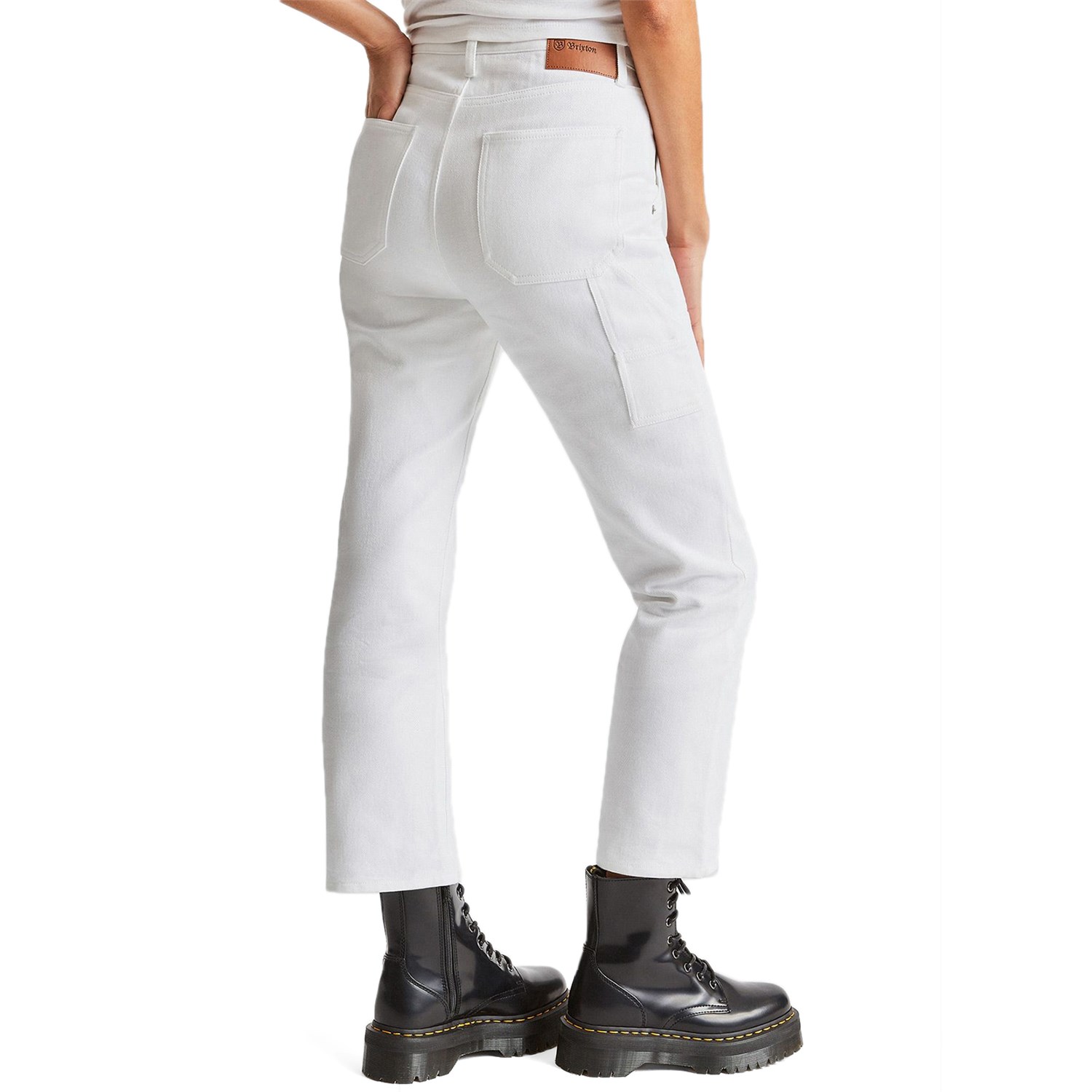 white carpenter pants womens