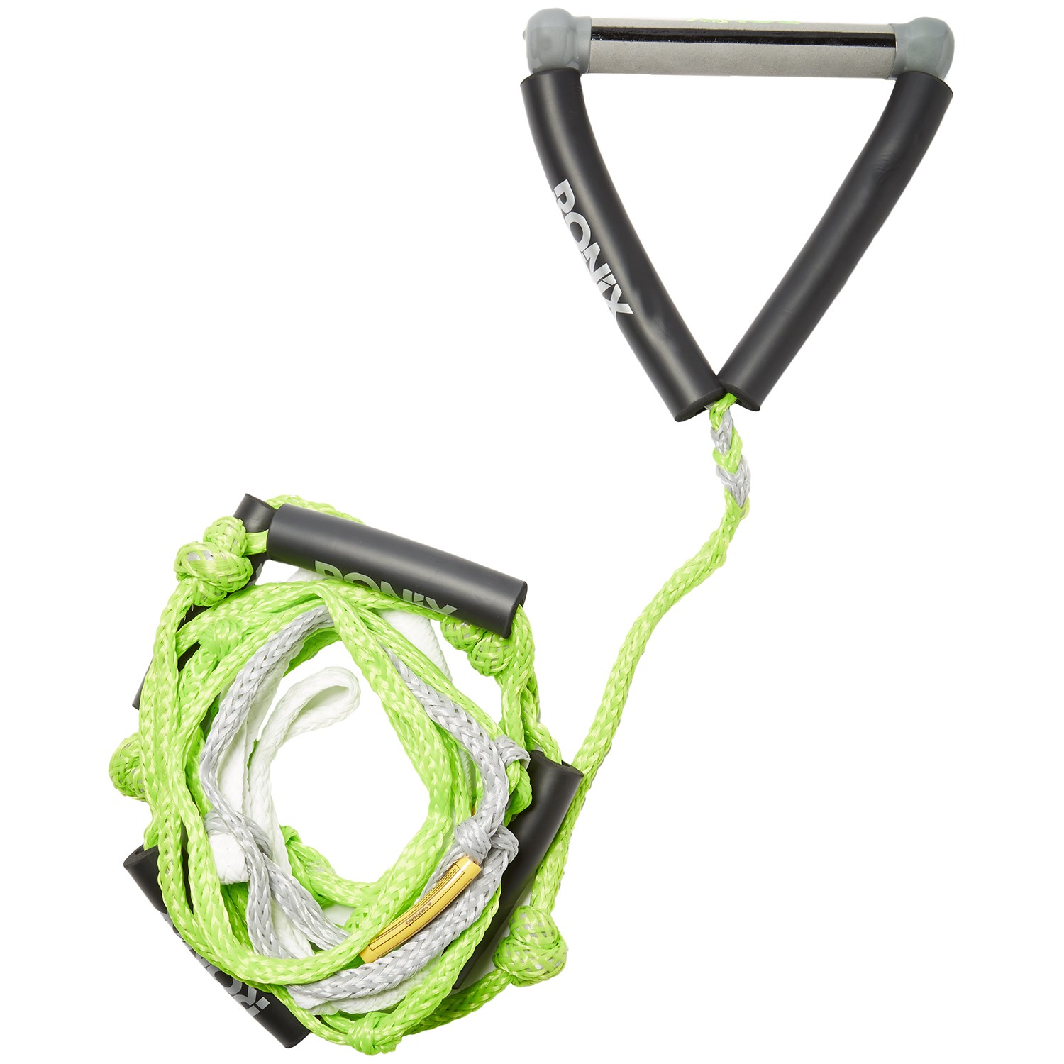 2020 Ronix 25' Bungee Surf Rope with Handle Silver/White 