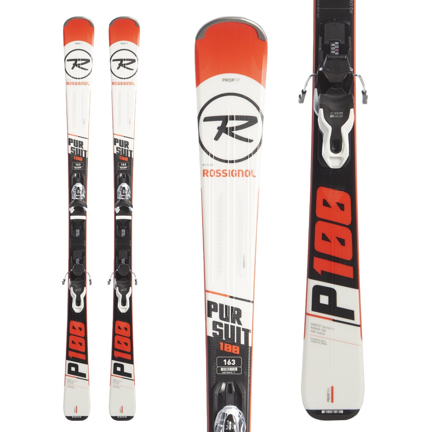 ROSSIGNOLE P100 163cm ロシニョール スキー板 - 板