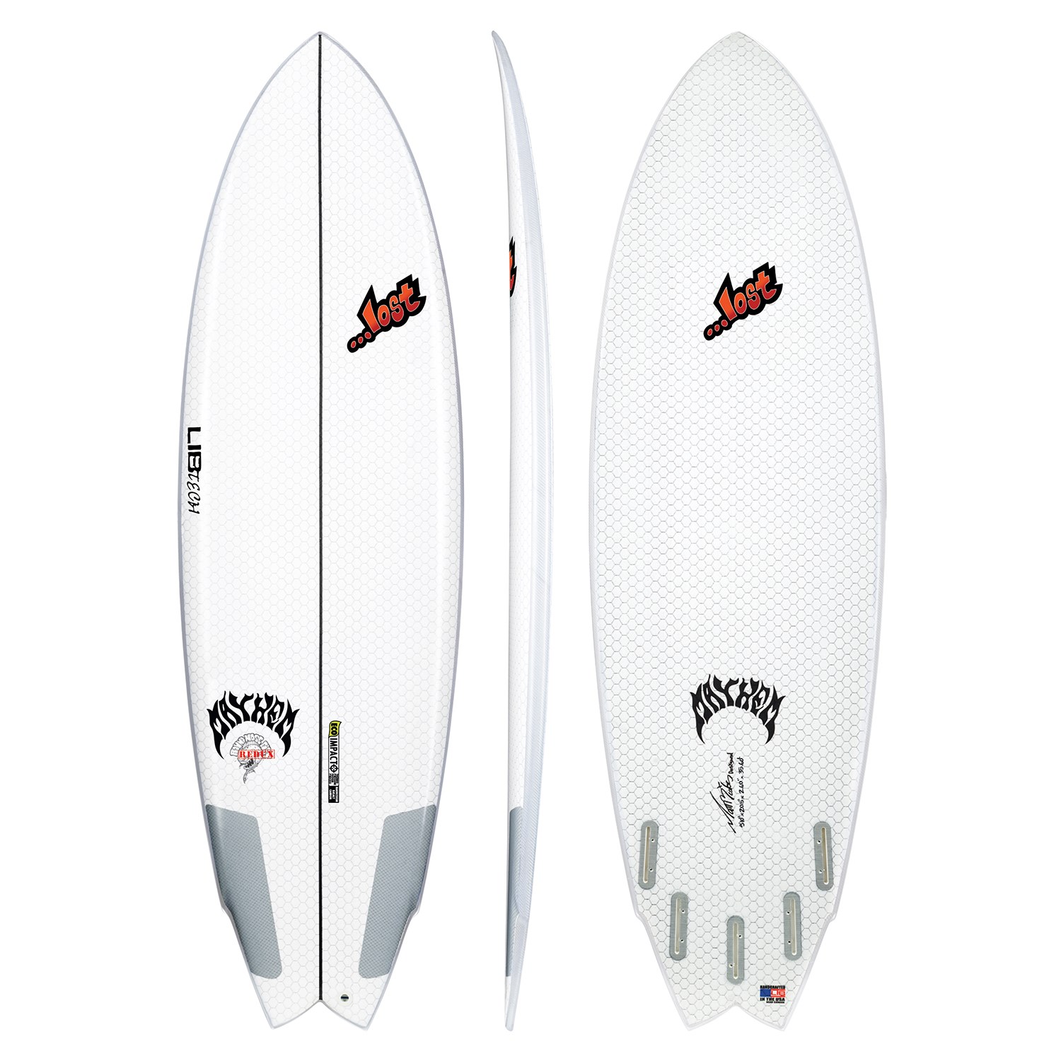 Lib Tech x Lost Round Nose Fish Surfboard