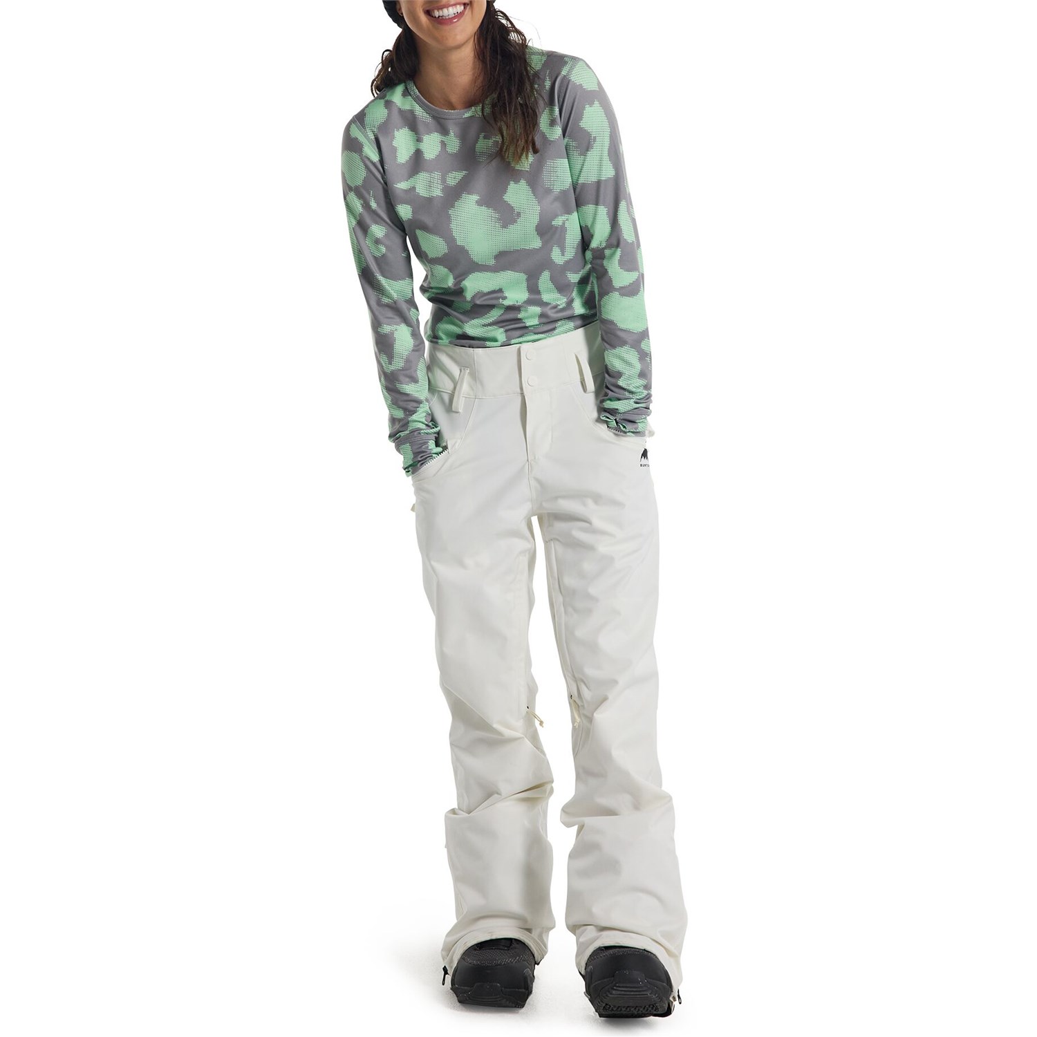 【新品】BURTON W MARCY HIGH RSE PT Womens Snow Pants Burton Marcy High Rise Stretch Womens
