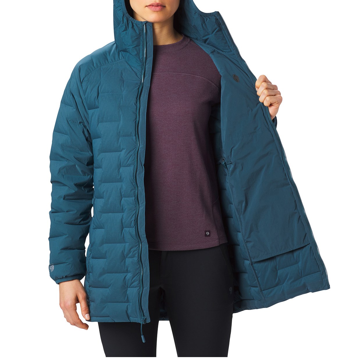 mountain hardwear women's stretchdown parka