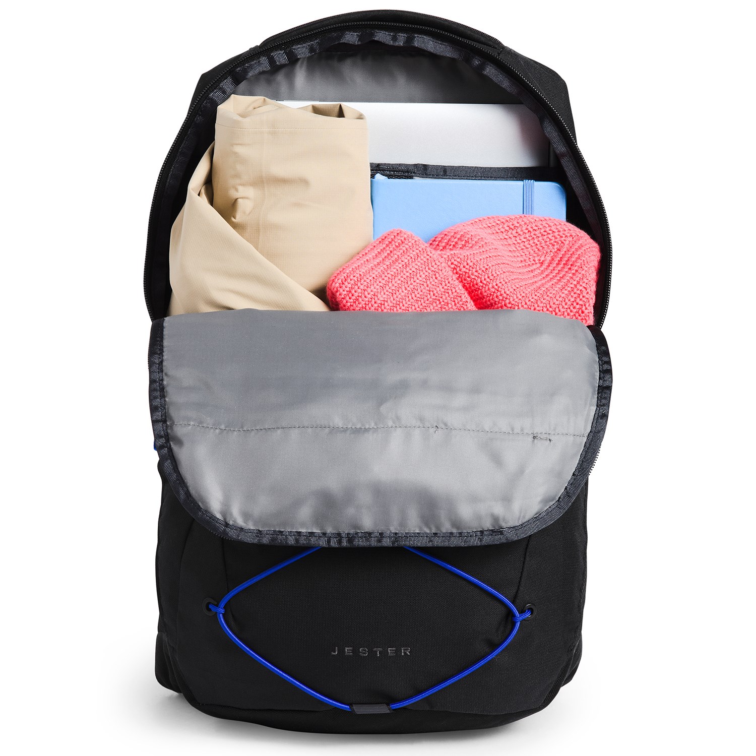 north face jester backpack inside