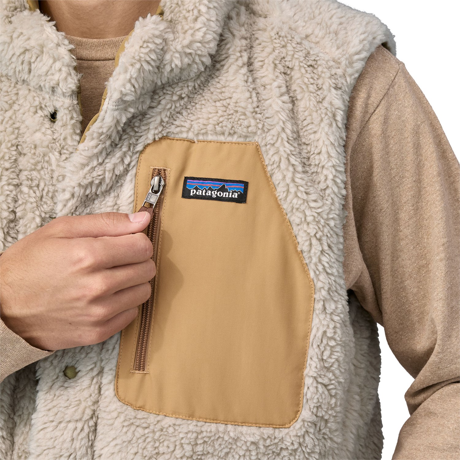 Patagonia on sale fur vest