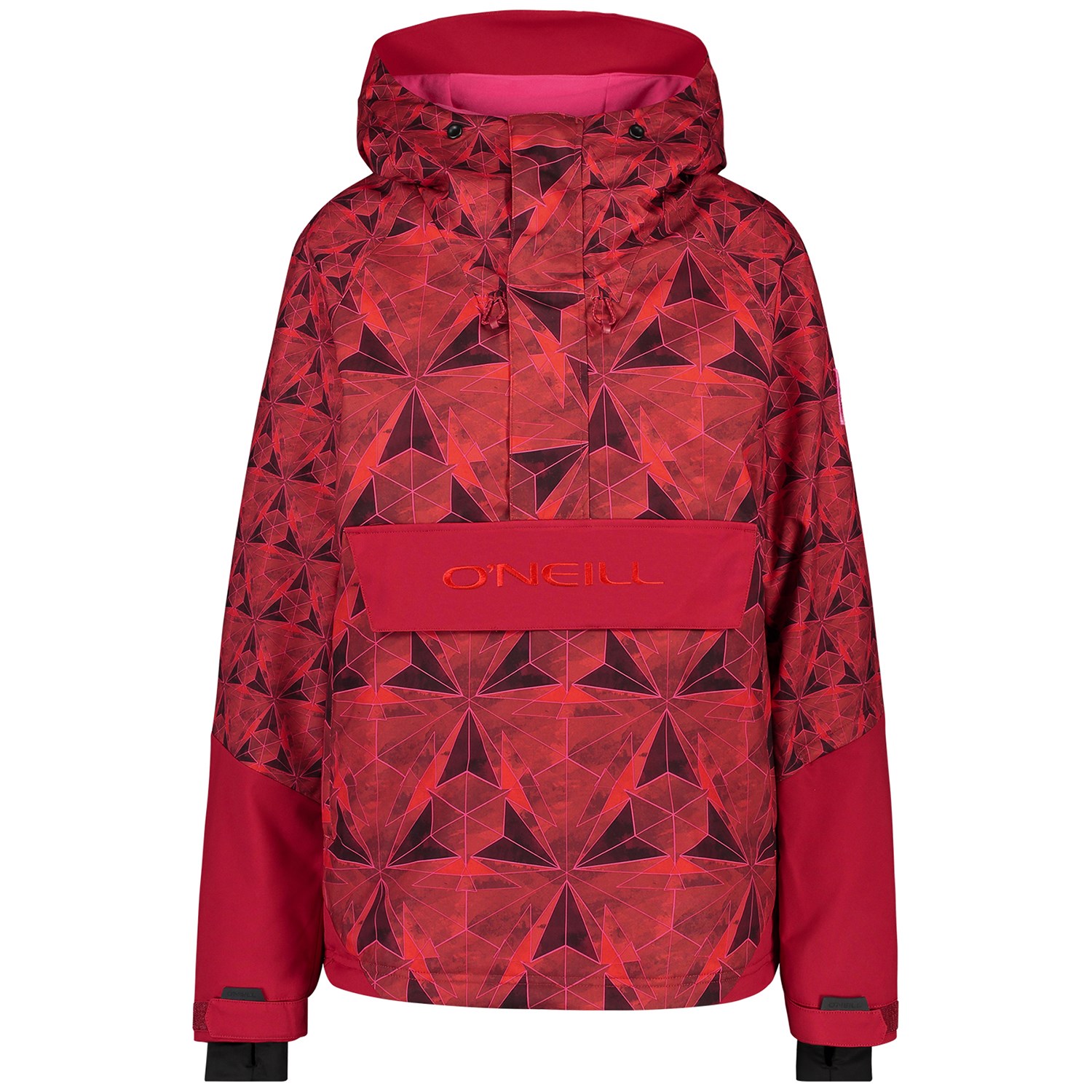 O'Neill O'riginal Anorak Jacket Women's Red Aop, Xs