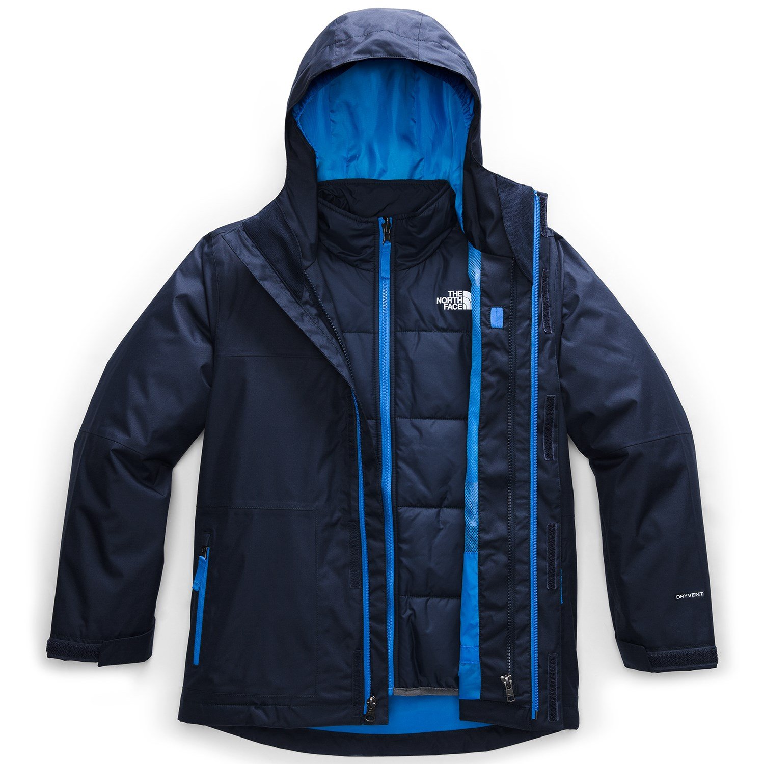 Boys north face sale triclimate jacket