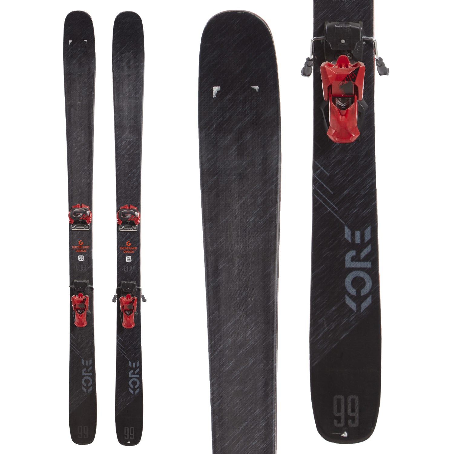 Head Kore 99 Skis + Tyrolia Attack2 13 GW Ski Bindings 2019 - Used 