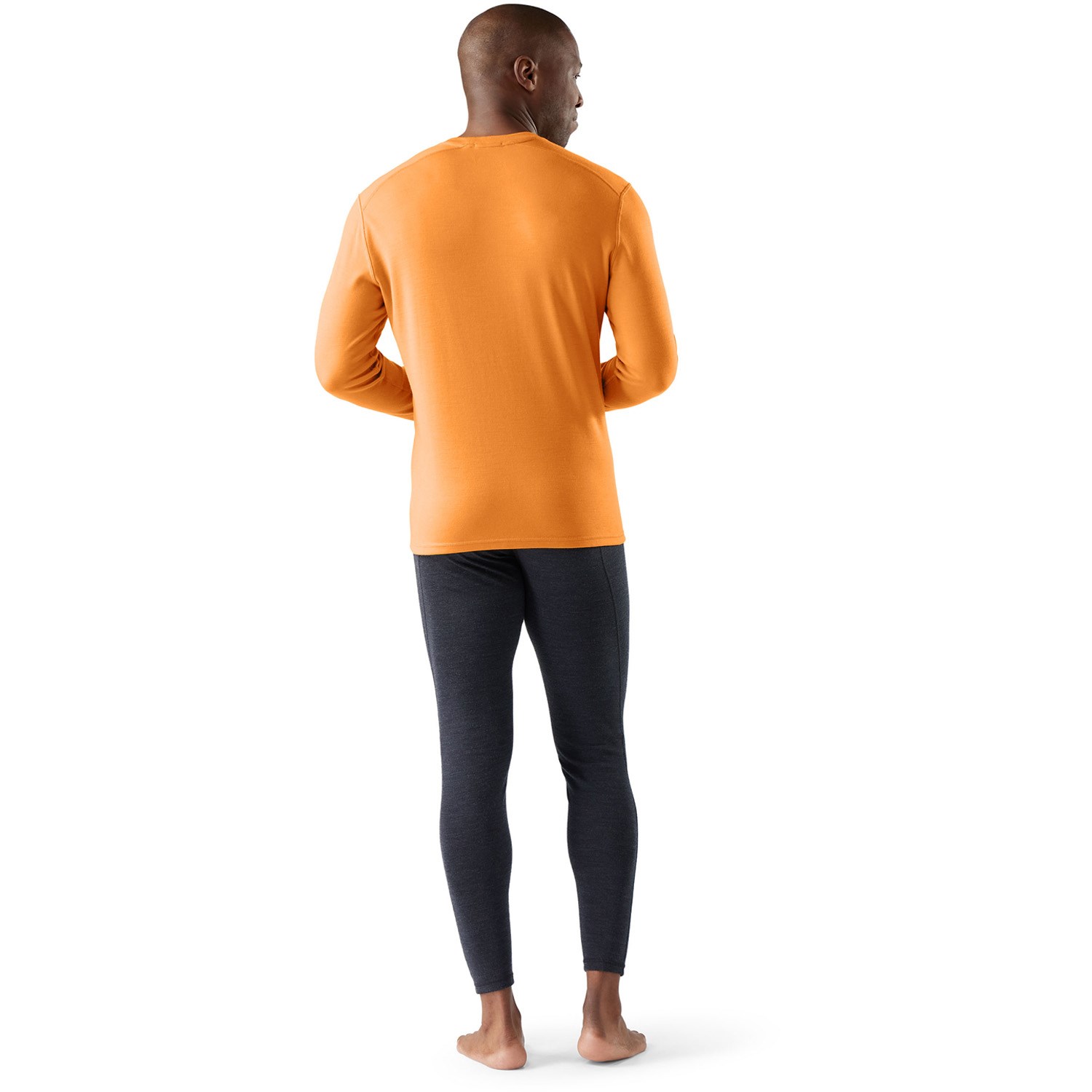 T-shirt Thermique Smartwool Mérinos (manches Longues, Col Rond, Noir) - Homme 2XL - Occasion