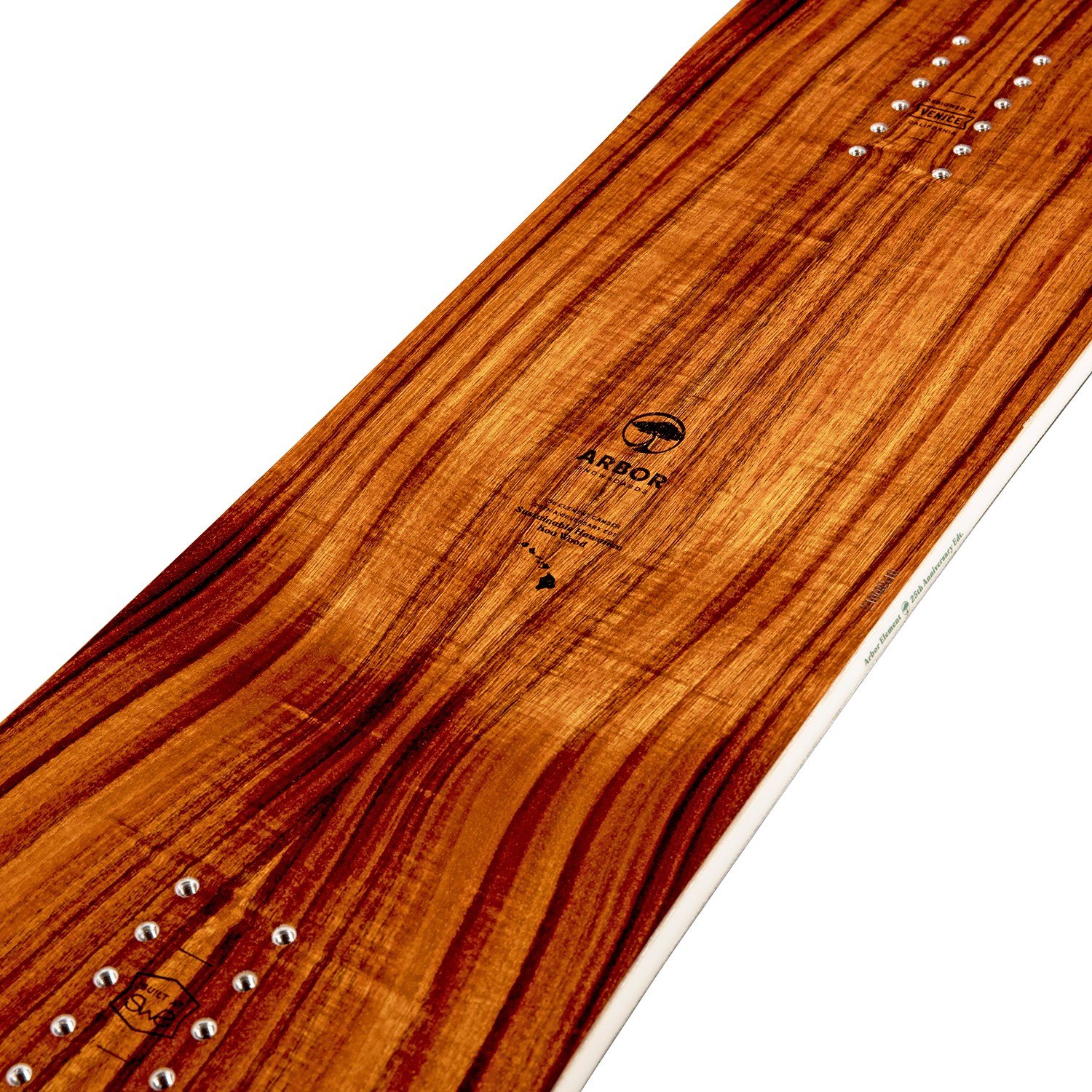 arbor element 25th koa camber snowboard 2021