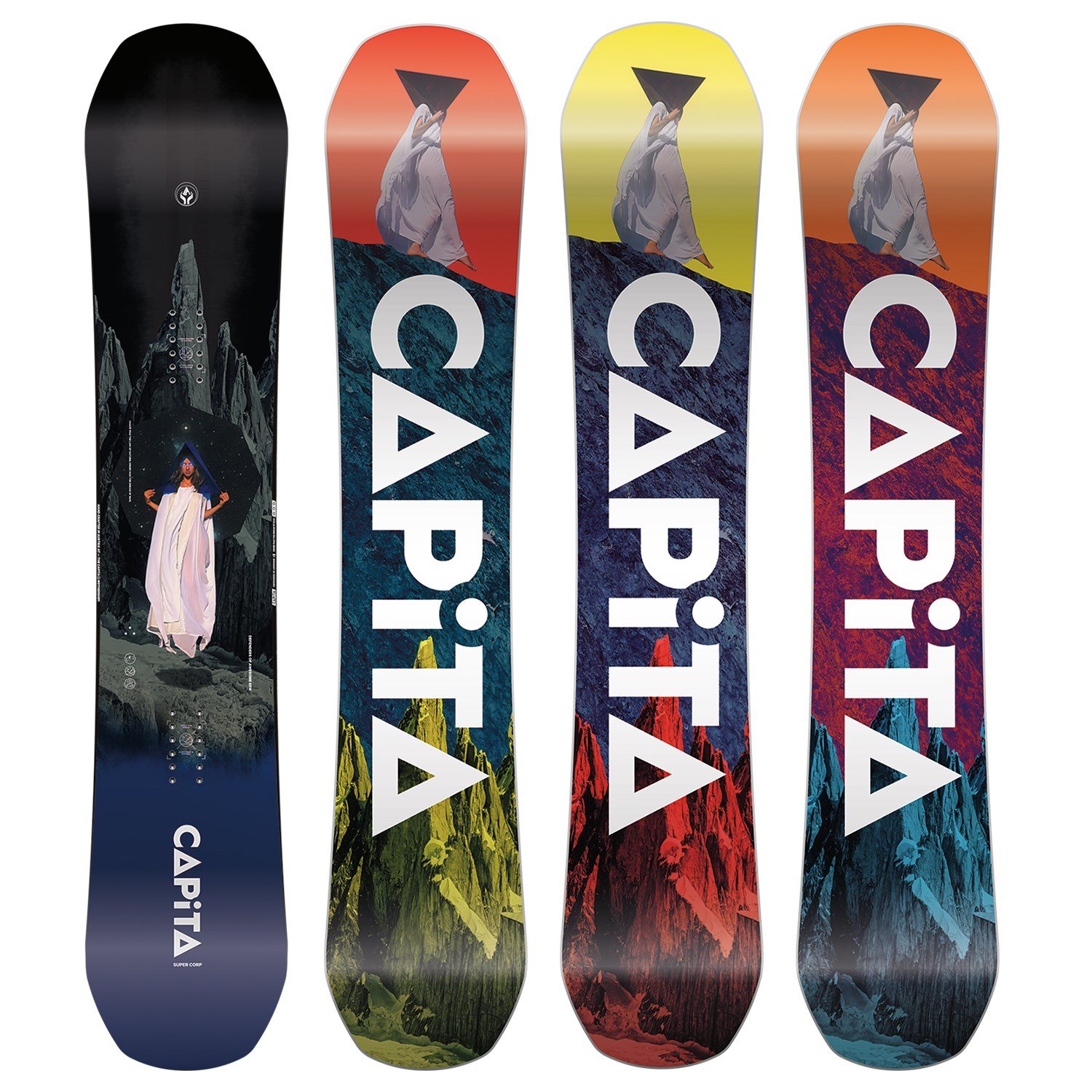 CAPiTA Defenders of Awesome Snowboard 2021 - Used