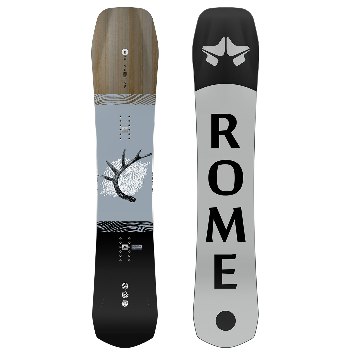 Rome Ravine Snowboard 2021 | evo