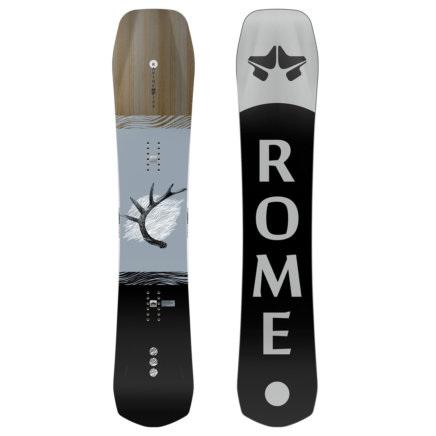 Rome Ravine Snowboard 2021 | evo