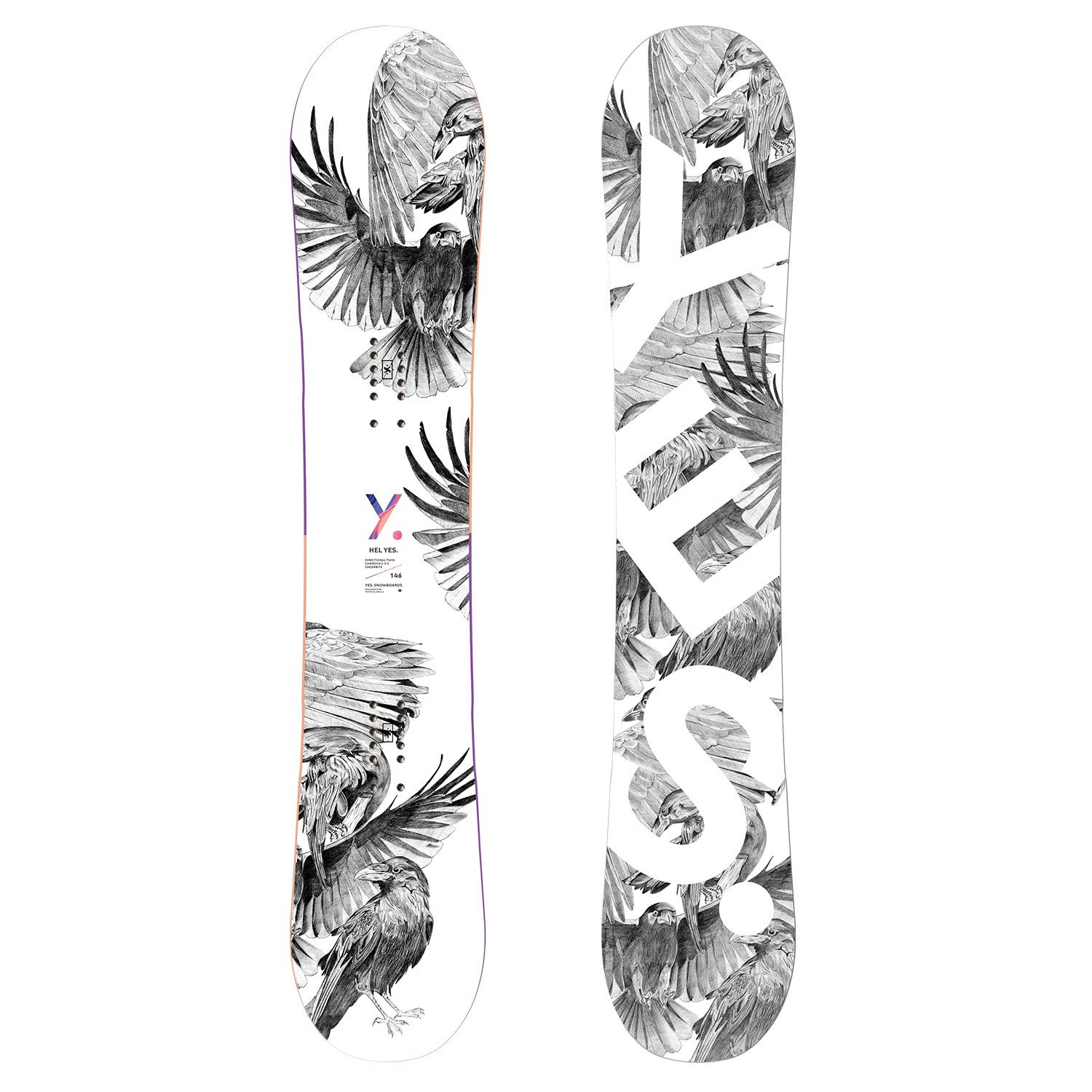 yes womens snowboard