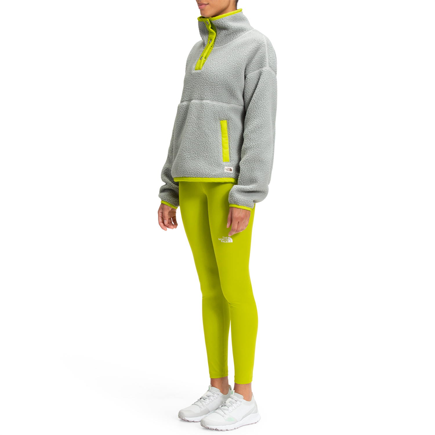 north face women's cragmont fleece snap