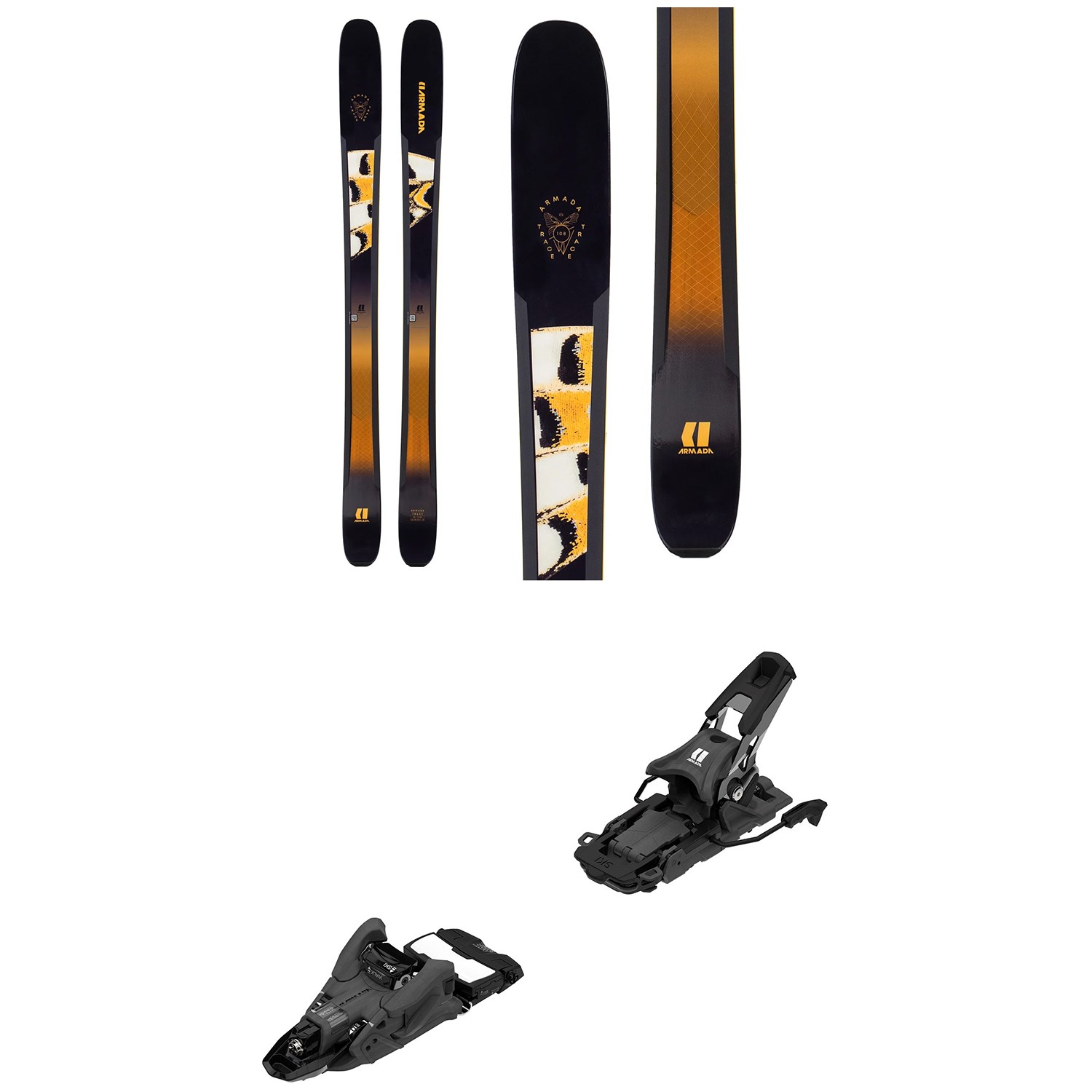 Armada Tracer 108 Skis Marker Kingpin 13 Alpine Touring