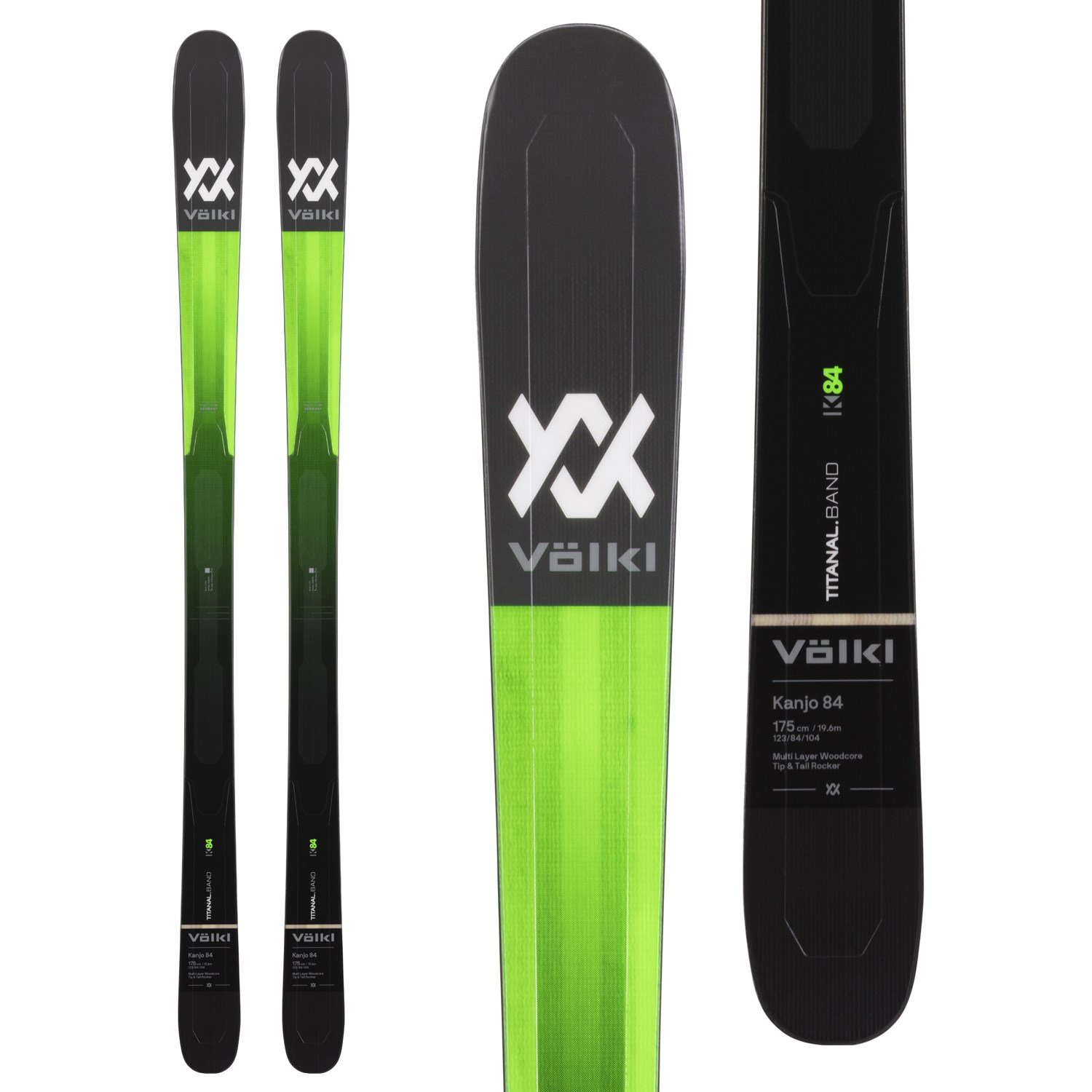 175cm/84mm幅]型落ち VOLKL KANJO 84 フォルクル カンジョー フリー