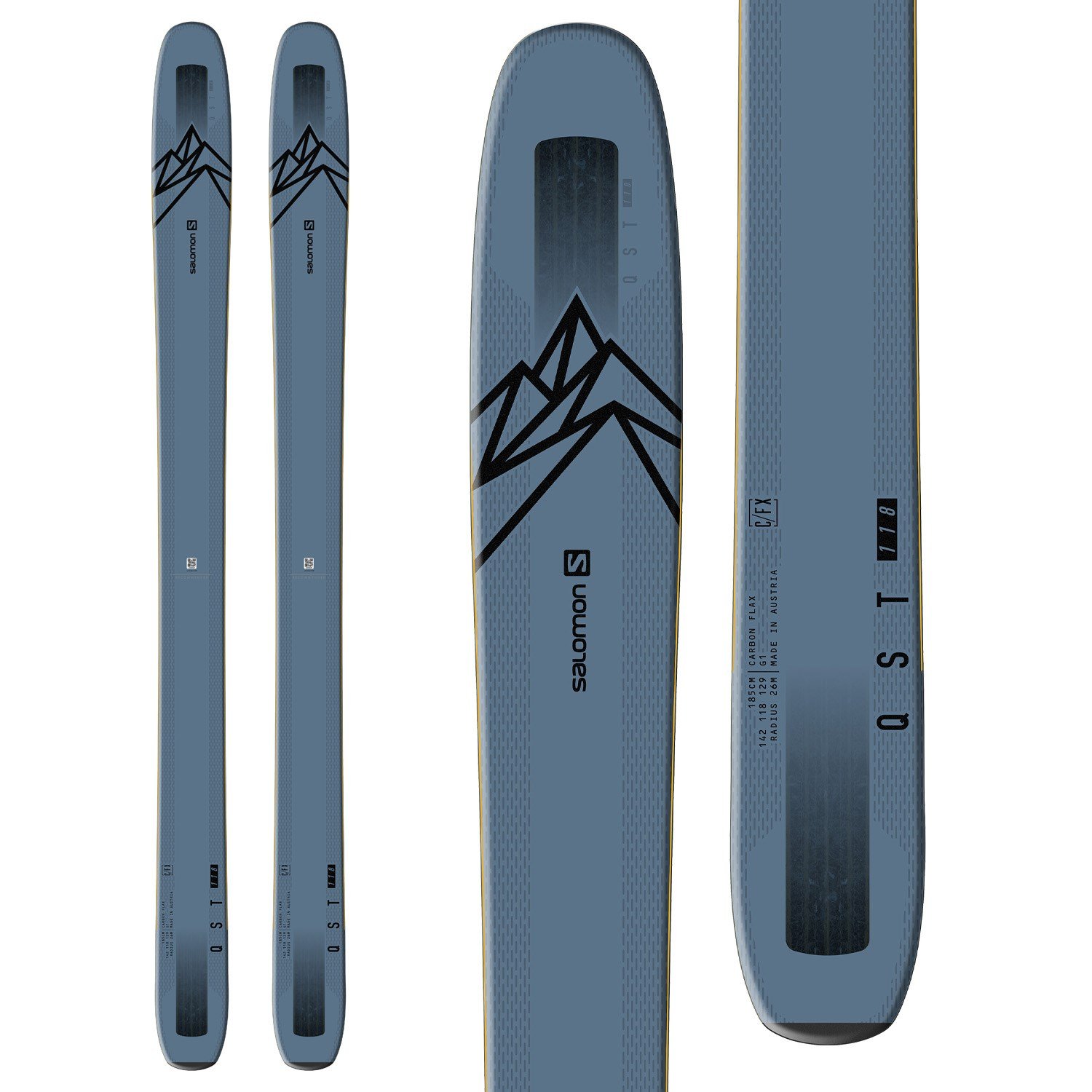 Salomon QST 118 Skis 2021 | evo Canada