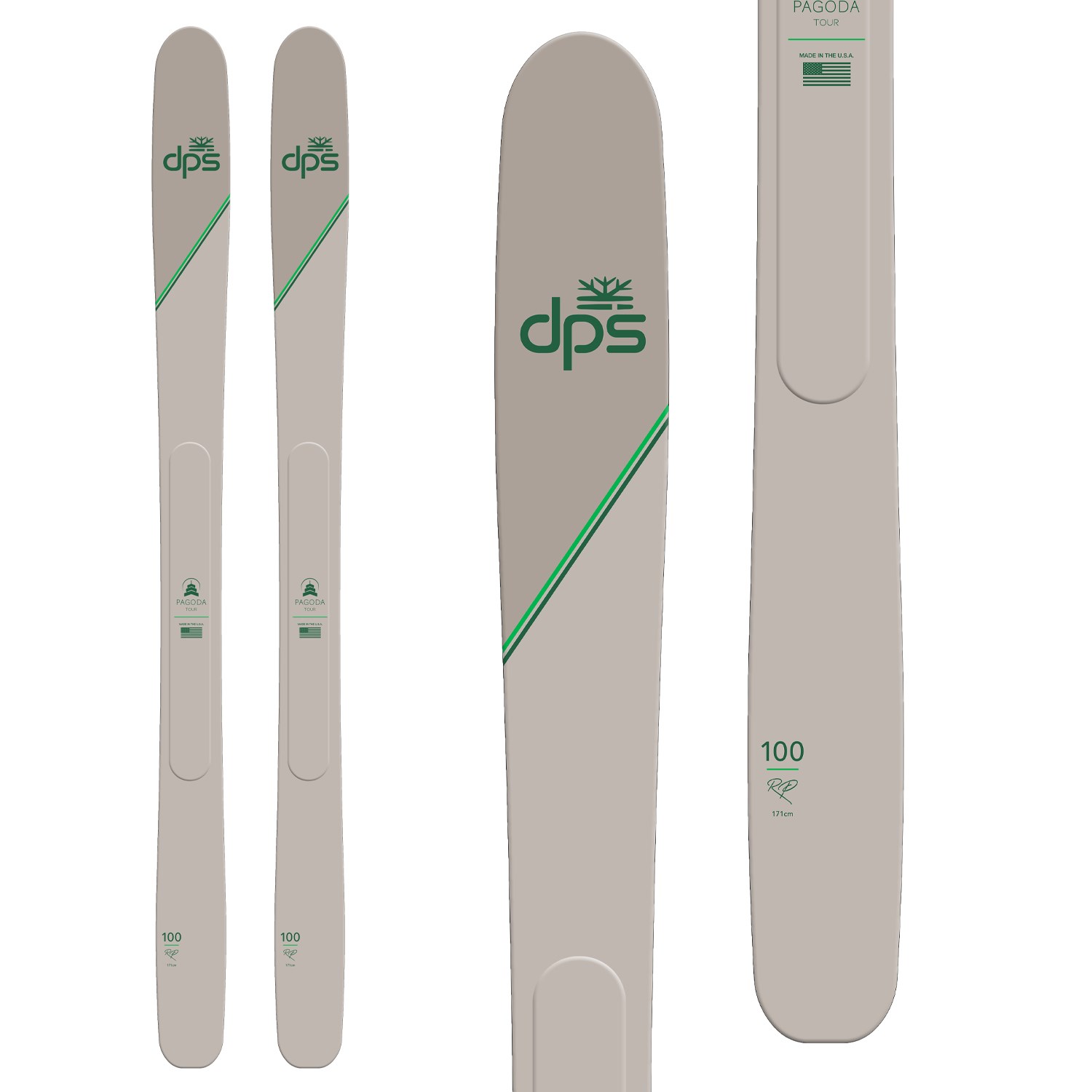 DPS Pagoda Tour 100 RP Skis 2022 | evo