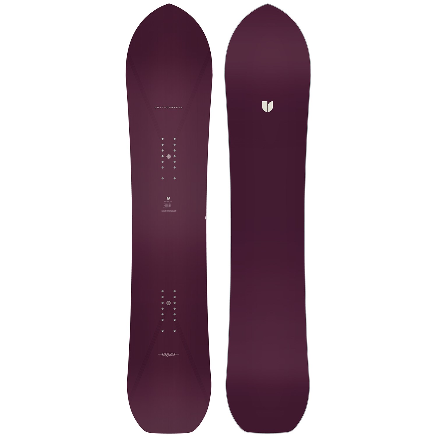 United Shapes Horizon Snowboard 2021 | evo