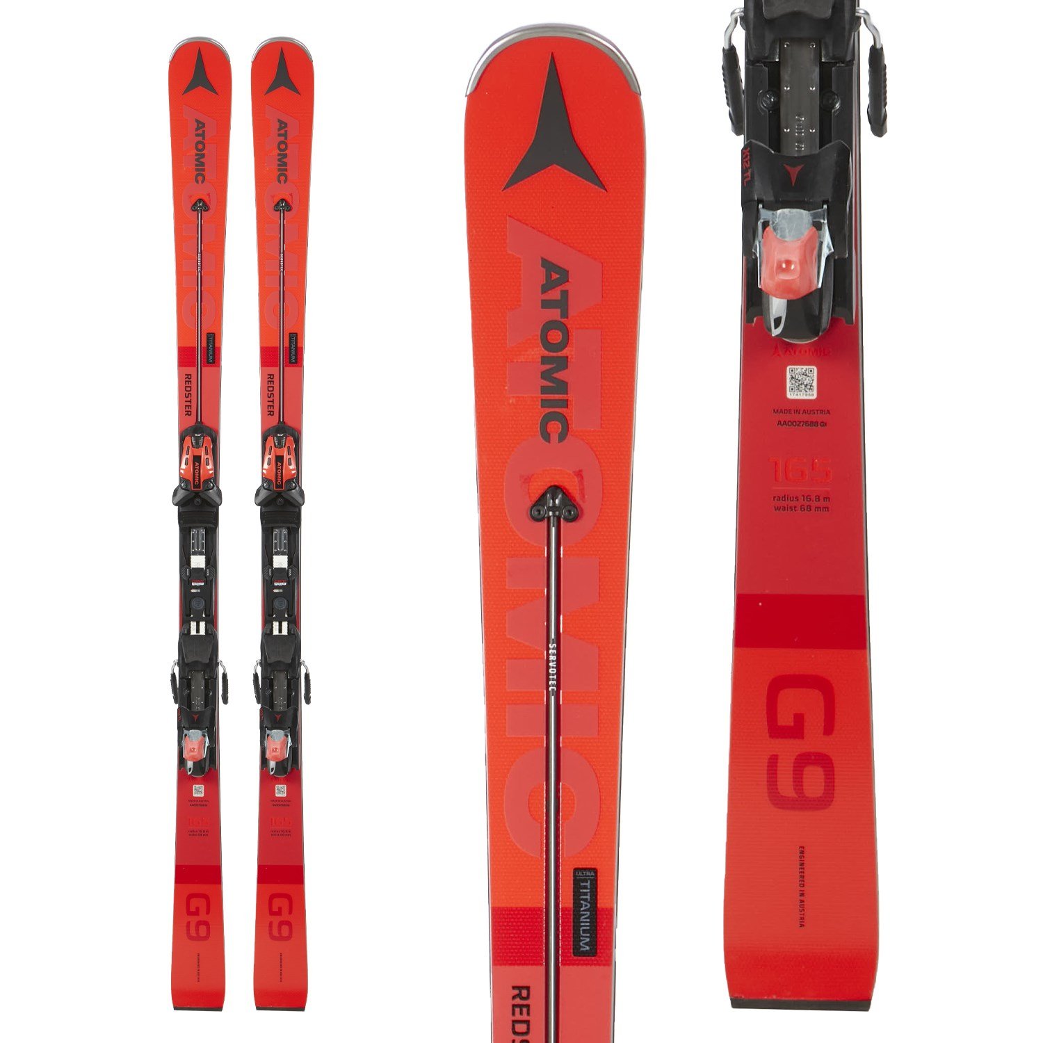 スキーATOMIC REDSTER G9 FIS Red 171cm ビン有りスポーツ・レジャー