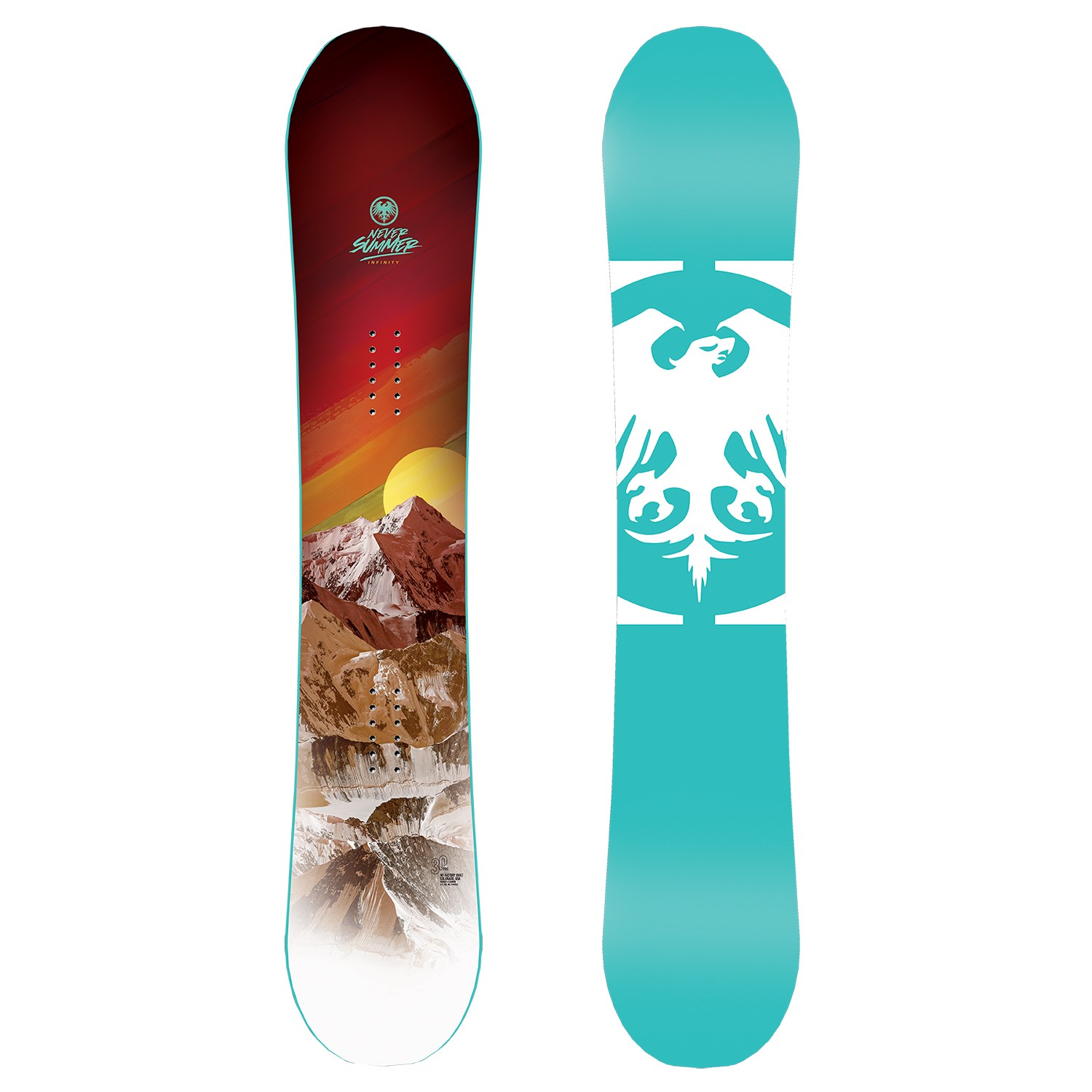 Never Summer Infinity Snowboard - Women's 2021 | evo