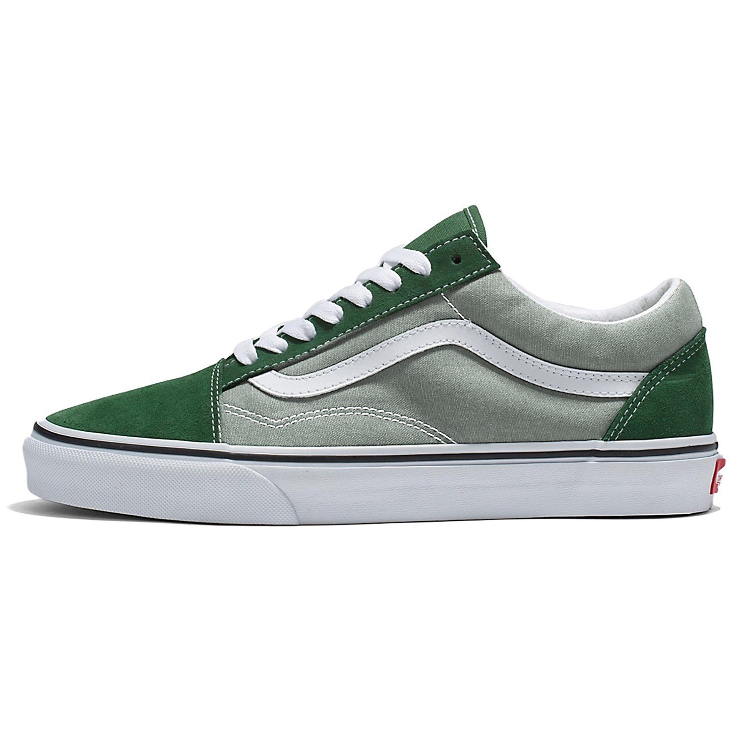 Vans old cheap skool grey green