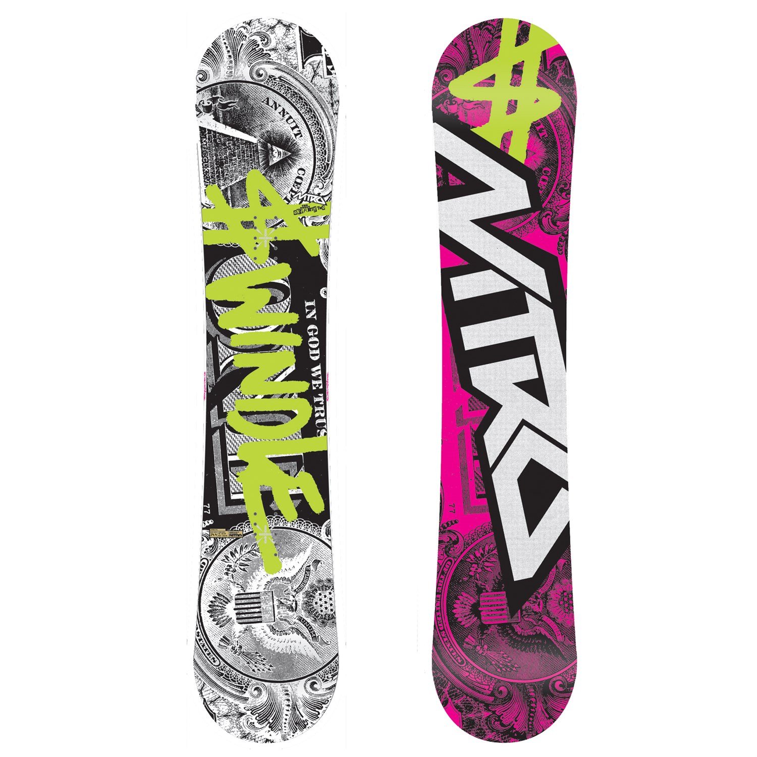 burton men's custom flying v snowboard