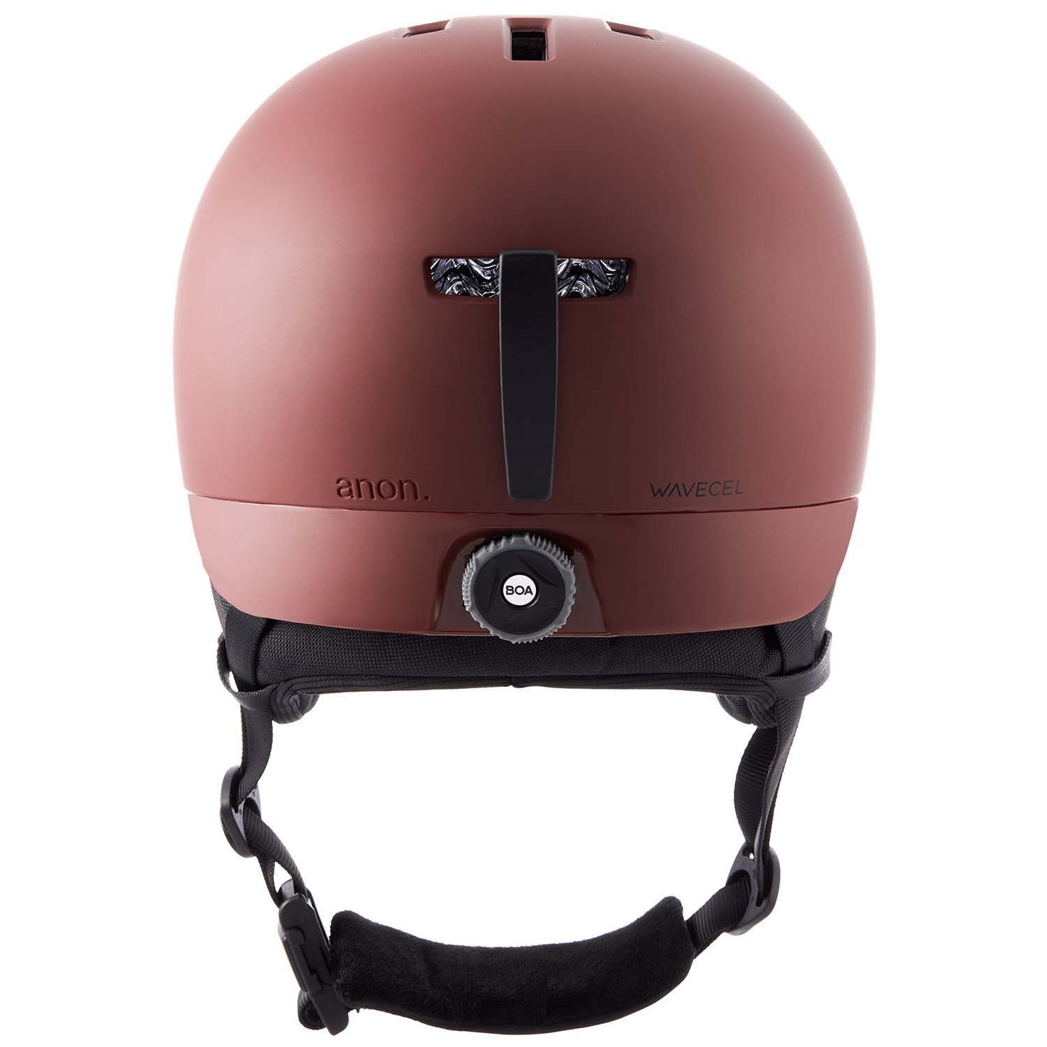 anon snowboard helmet red Prime MIPS Snow Auto‐adjust fit system for consistent comfort and safety Anon Men's Logan WaveCel Snow