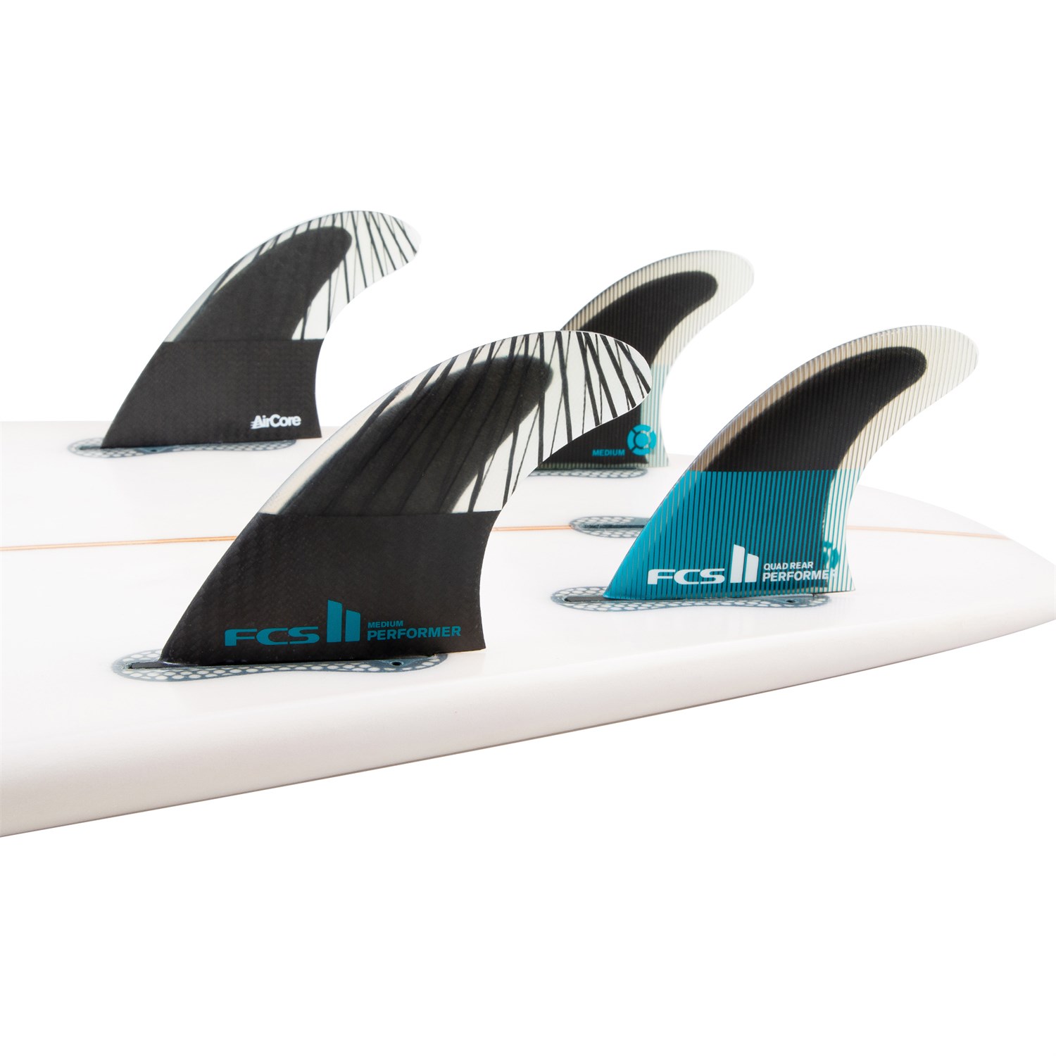 FCS II Performer PC Small Quad Fin Set | evo